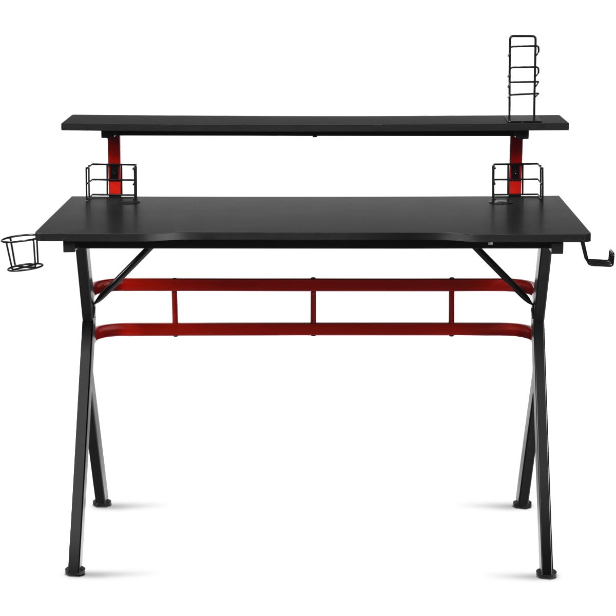 Goplus 29.5-in Black Modern/Contemporary Gaming Desk in the Desks