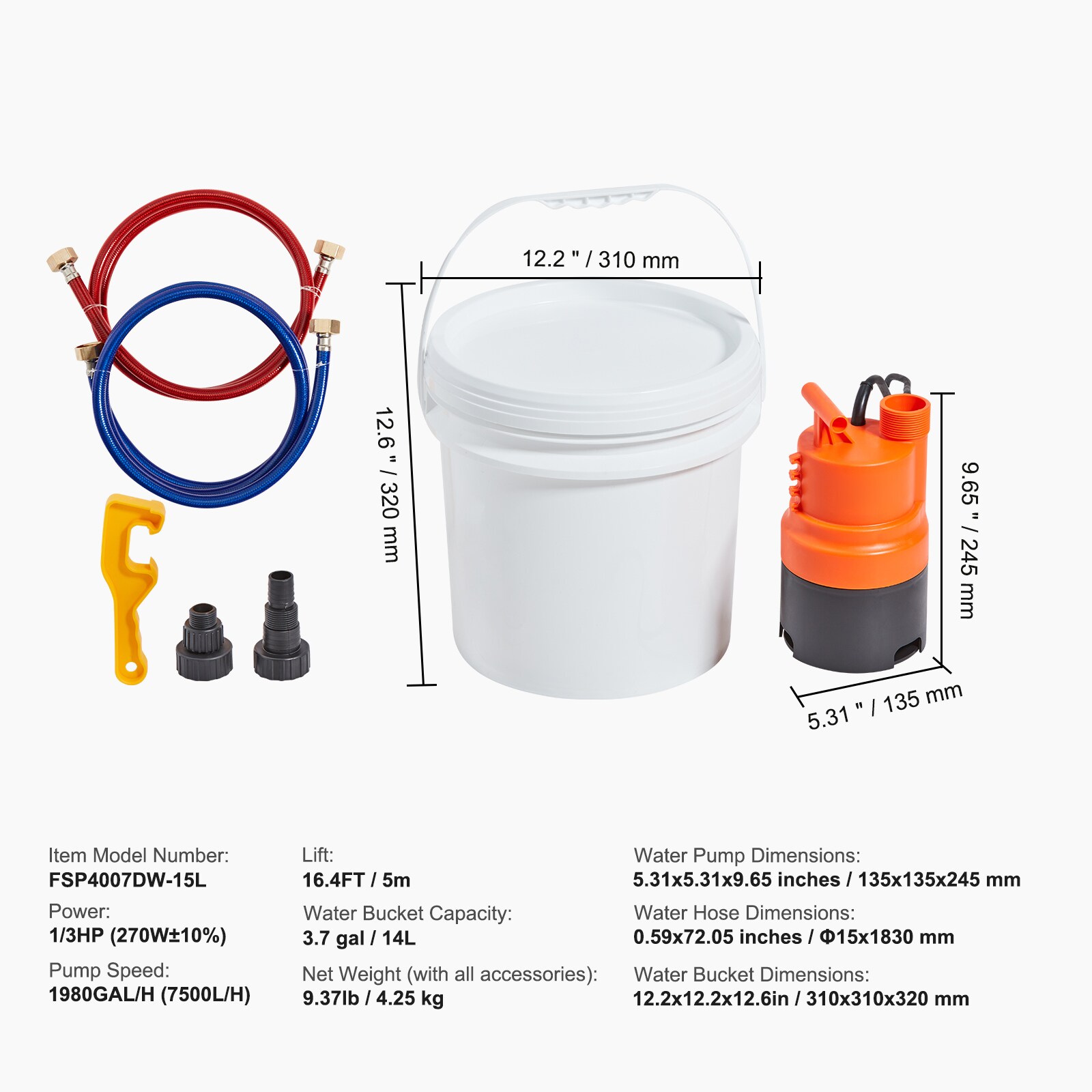 VEVOR JRSRSQCXTJ4J937LPV1 Water-Heater-Parts - View #8