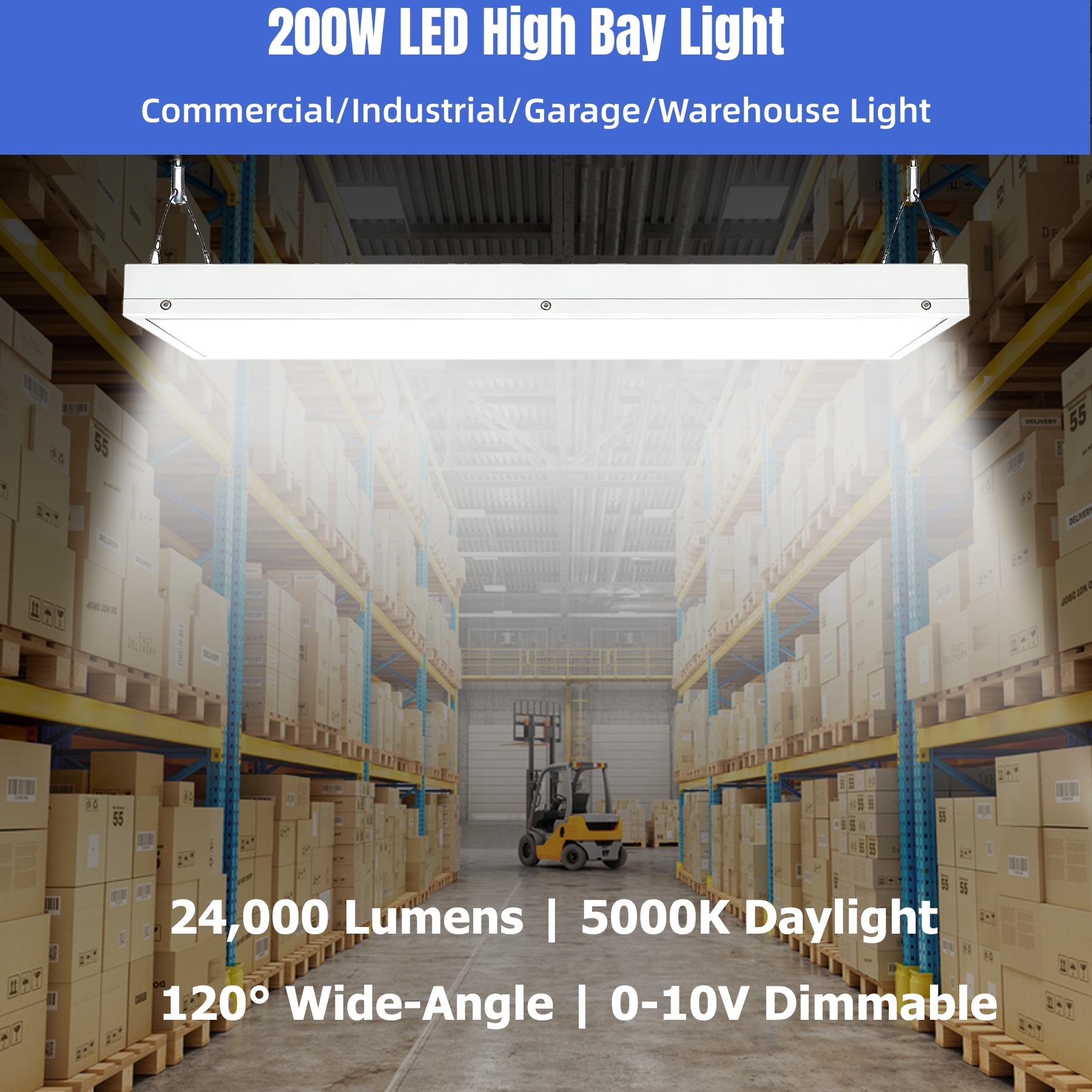 Honbei UFO-100W-1PCS-AA High-Bay-Lights - View #6