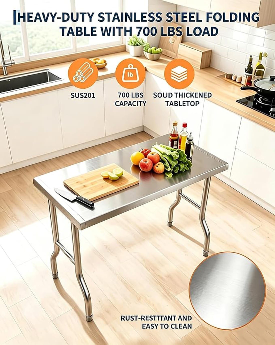 Garvee CT2ZZKUFFX80OFU Folding-Tables - View #4