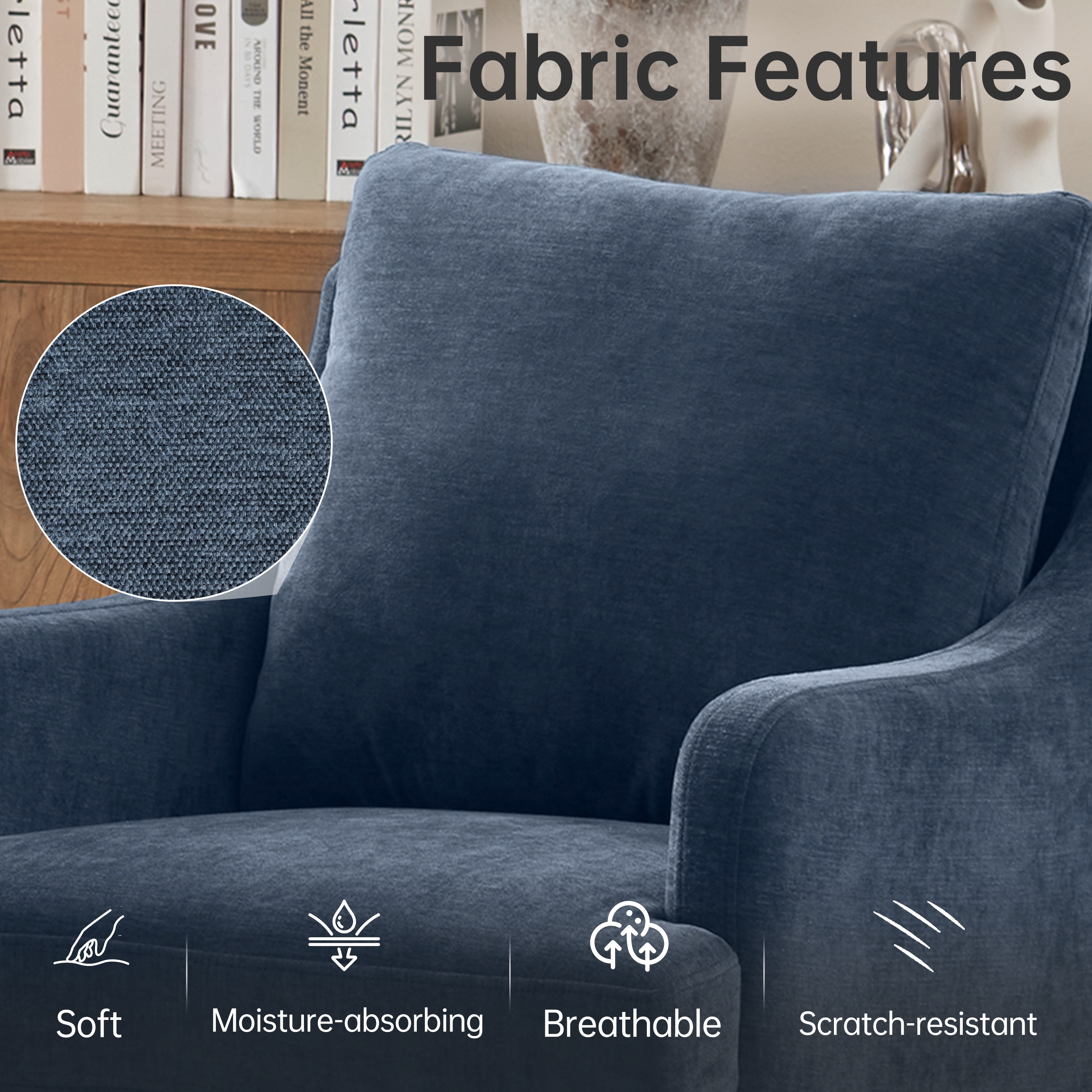 Keoni VK-252-NAV Dining-Chairs - View #6