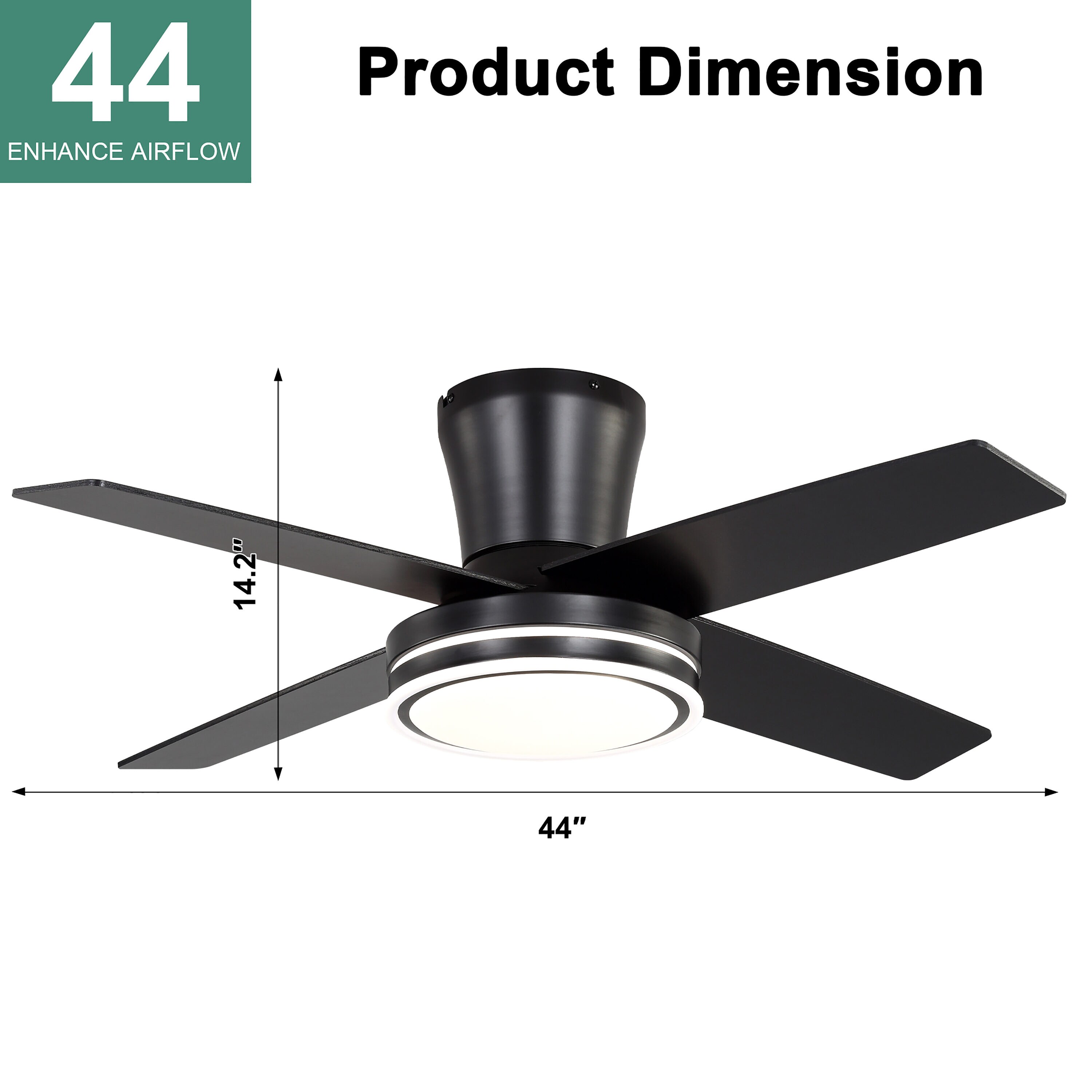 Cusp Barn CS44P01B Ceiling-Fans - View #8