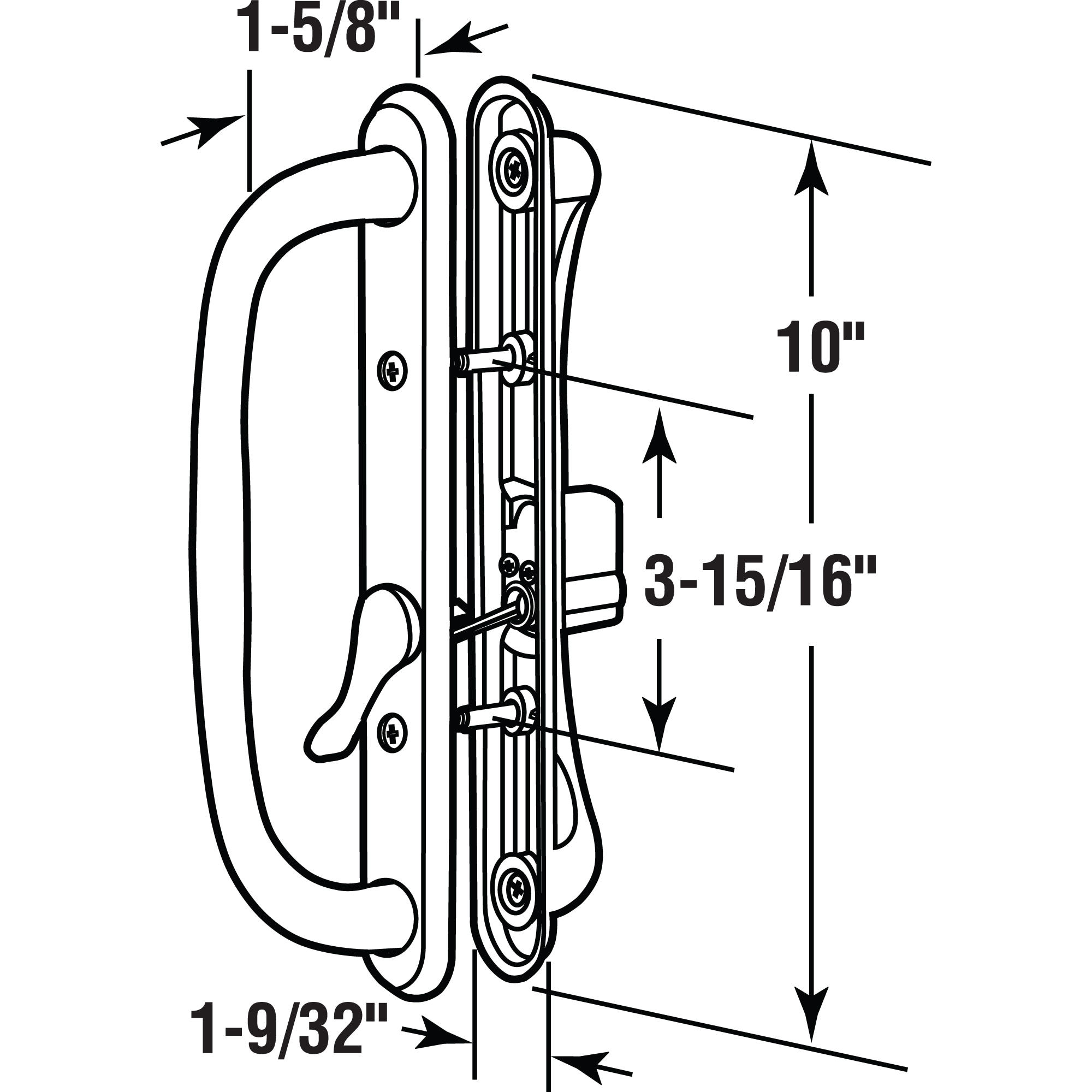 Prime-Line C 1289 Sliding-Patio-Door-Handles - View #2