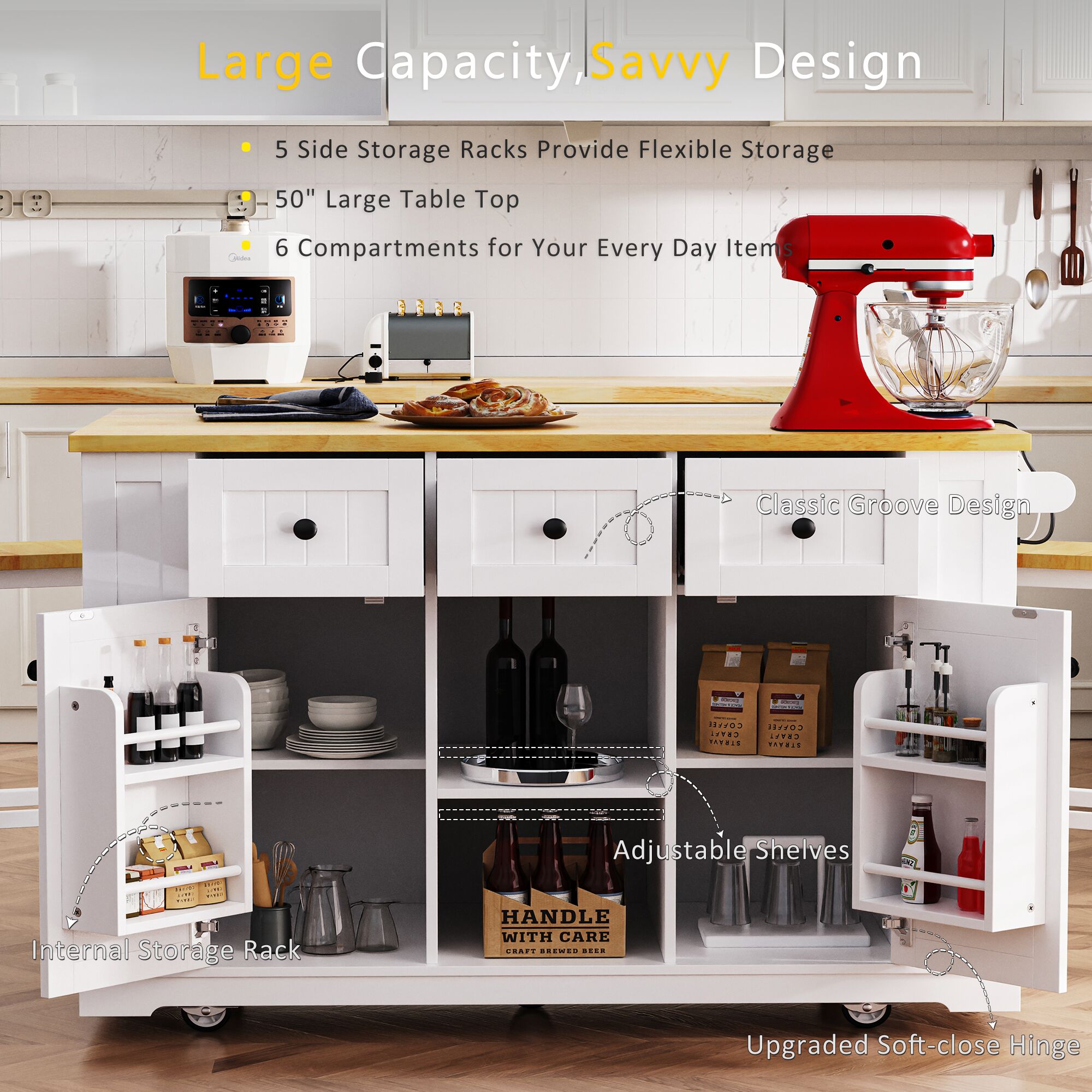 LUXEYARD DS-M-BAC02332 Kitchen-Furniture - View #5