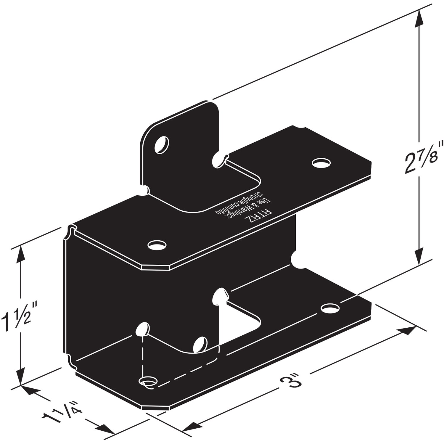 Simpson Strong-Tie APRTR Deck-Adapters - View #2