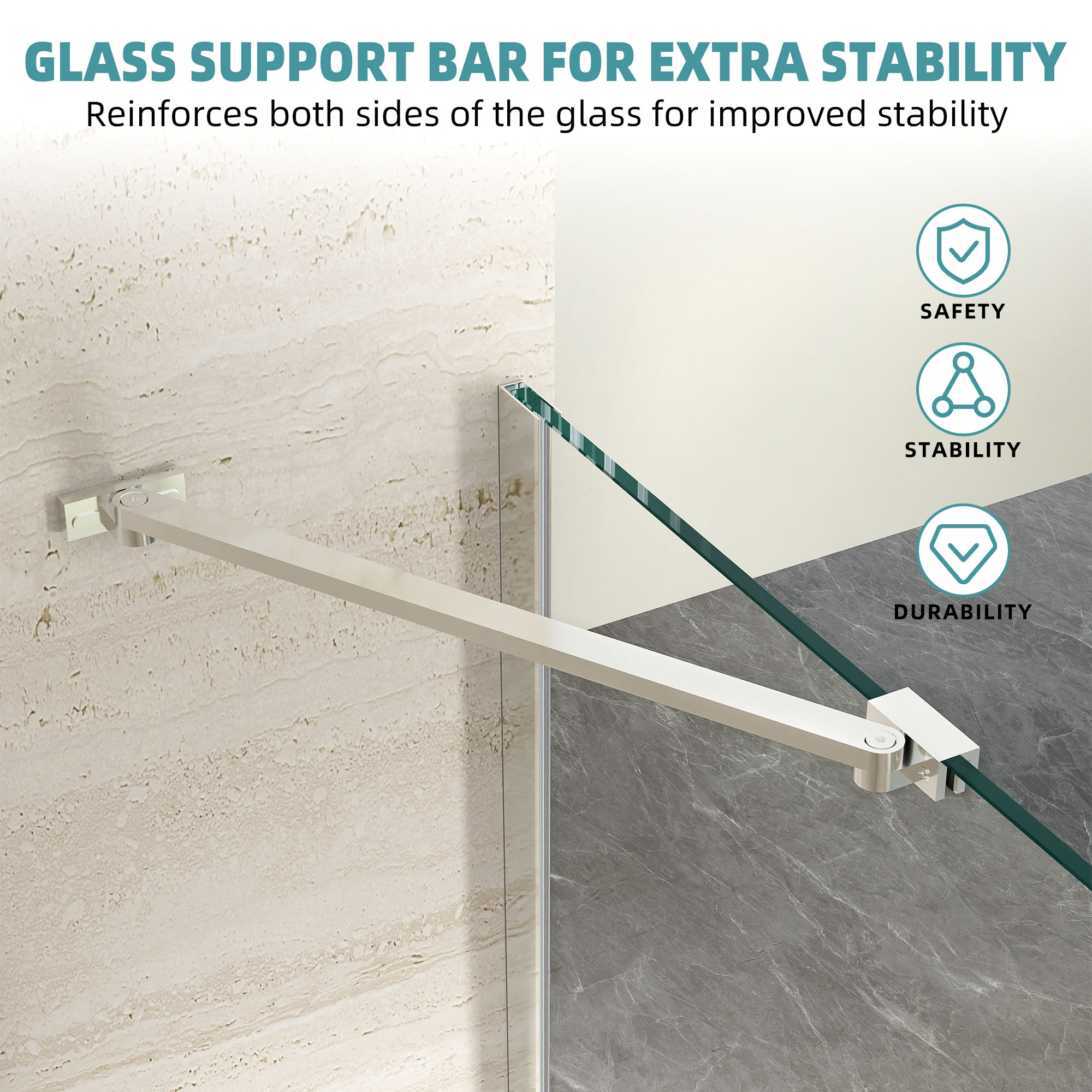 Forclover FLW-DP48CH Shower-Doors - View #12