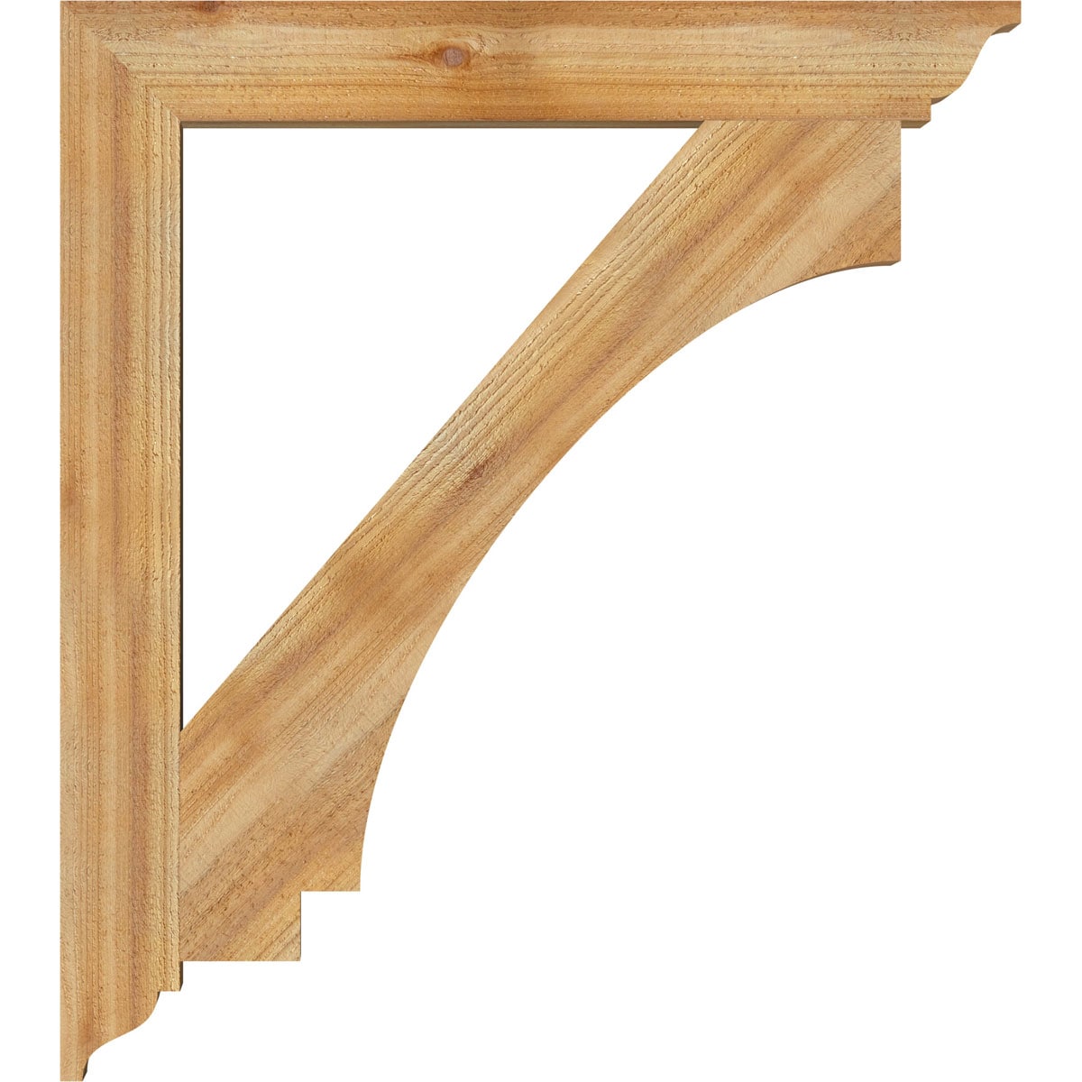 Ekena Millwork BKT04X32X36IMP01RWR Exterior-Brackets-Braces - View #3