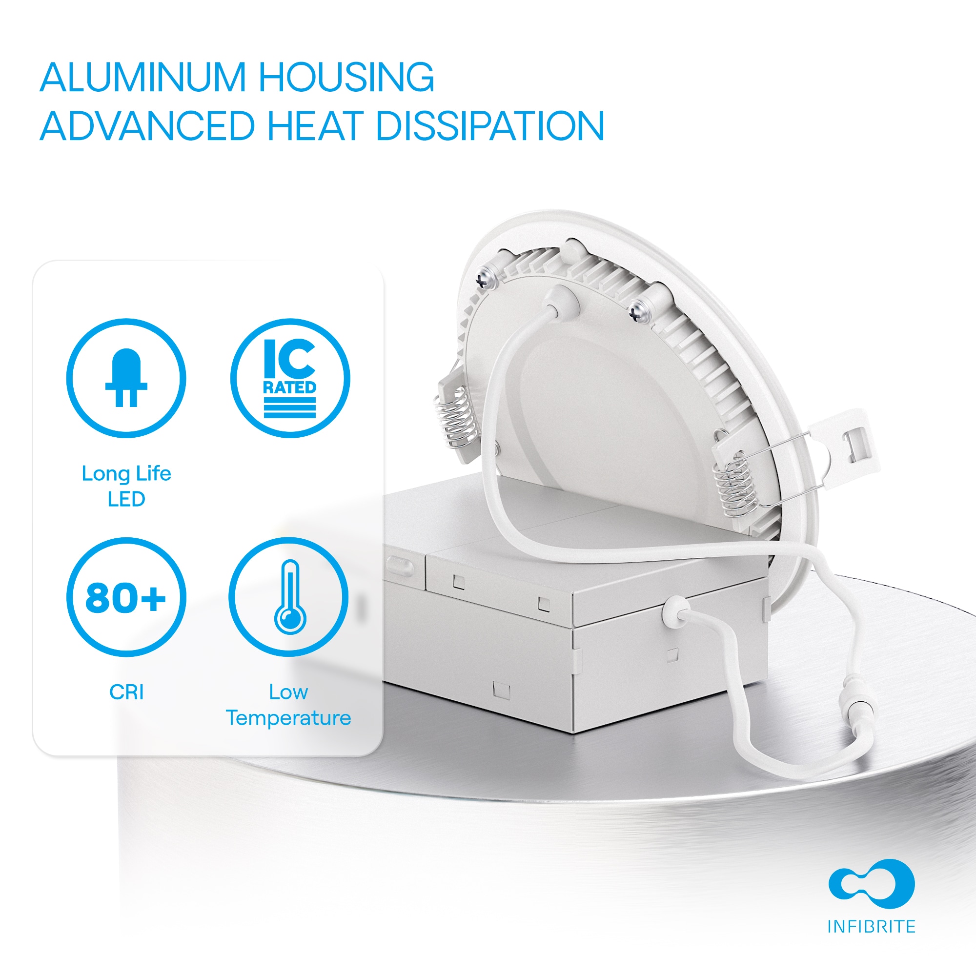 Infibrite IB-001-4-9W-HL Led-Retrofit-Downlight - View #3