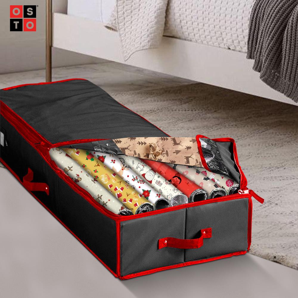 OSTO OSD-108-BLK-L Wrapping-Paper-Storage - View #4