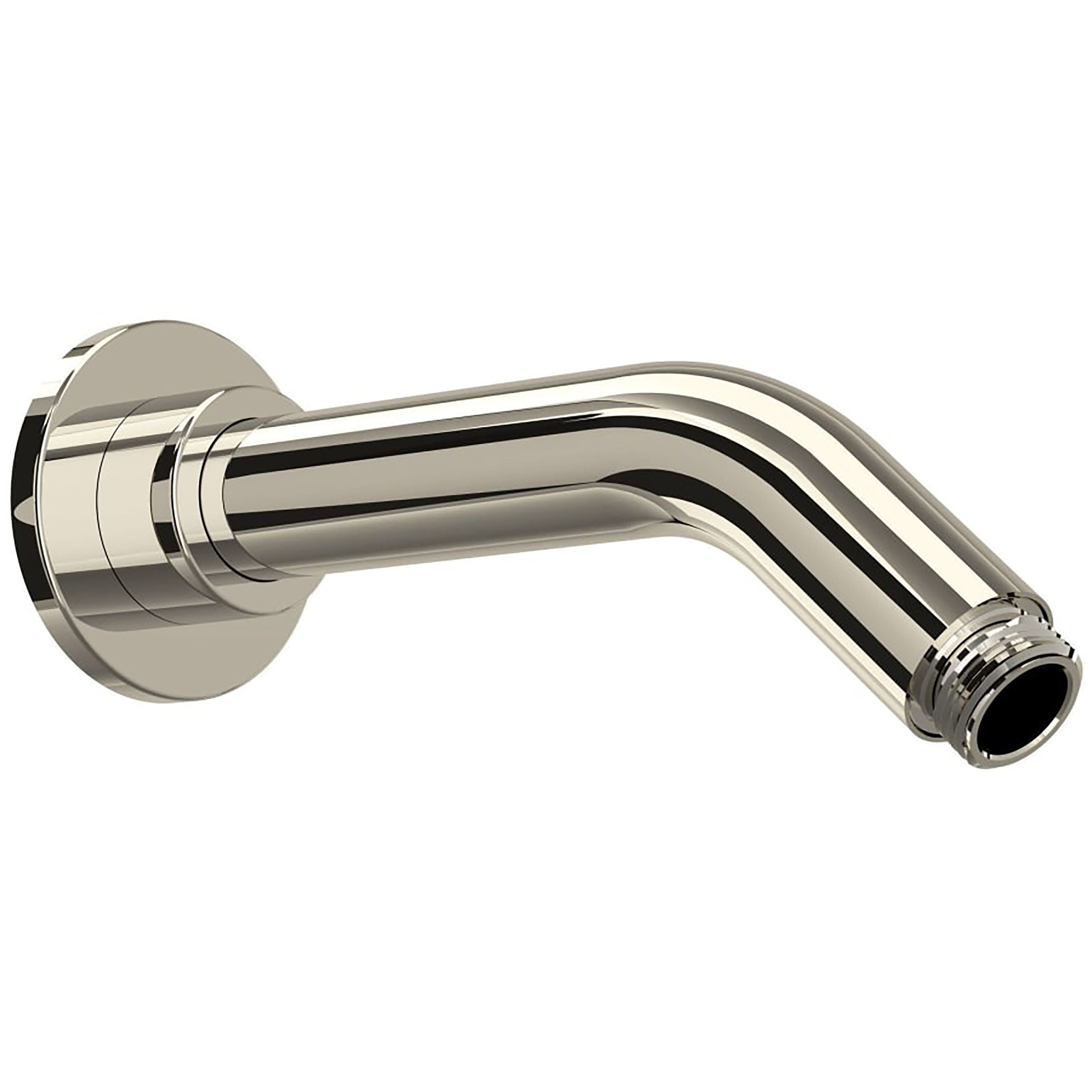Rohl 70127SAPN Tenerife Polished Nickel 7.48-Inches Universal Shower Shower arm 1.5-Inches -ID