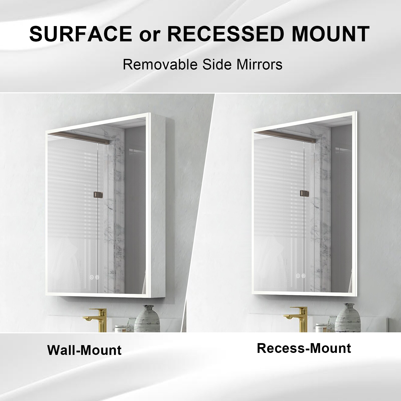 Forclover MEAM-EL2430R Bathroom-Medicine-Cabinets - View #9