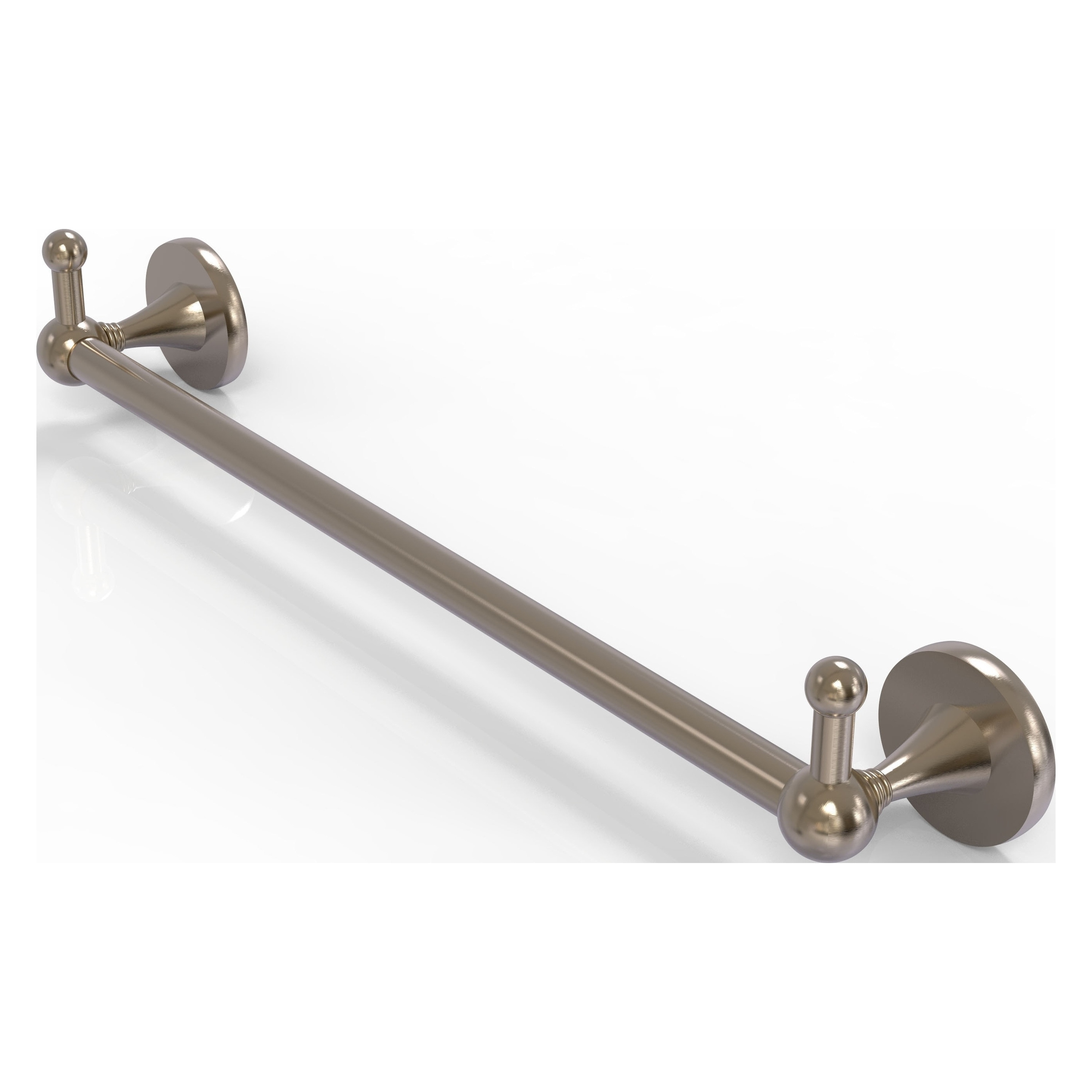 Allied Brass SL-41-30-PEG-PEW Shadwell 30-in Antique Pewter Wall mount Single Towel Bar
