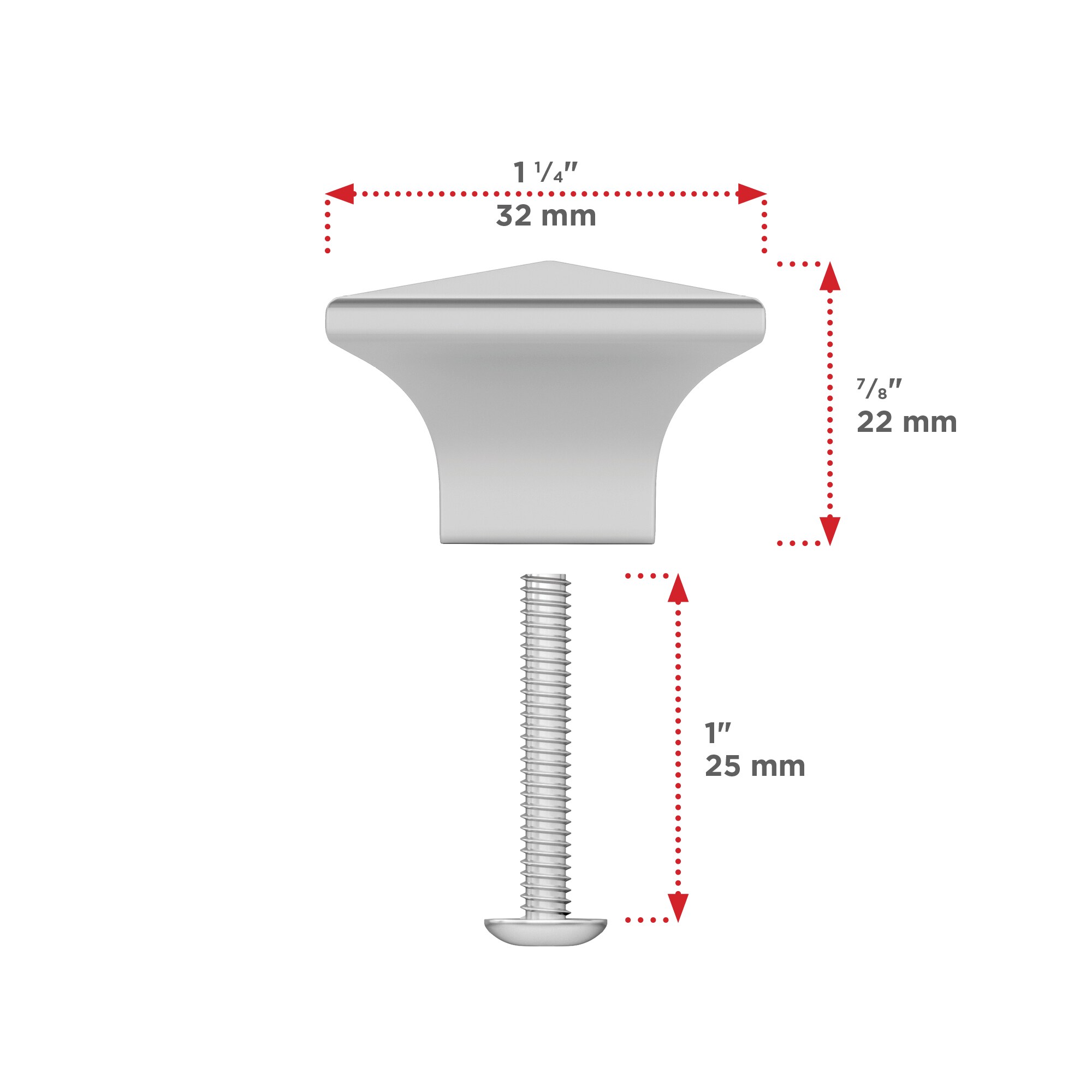Richelieu BP53082174 Cabinet-Knobs - View #3