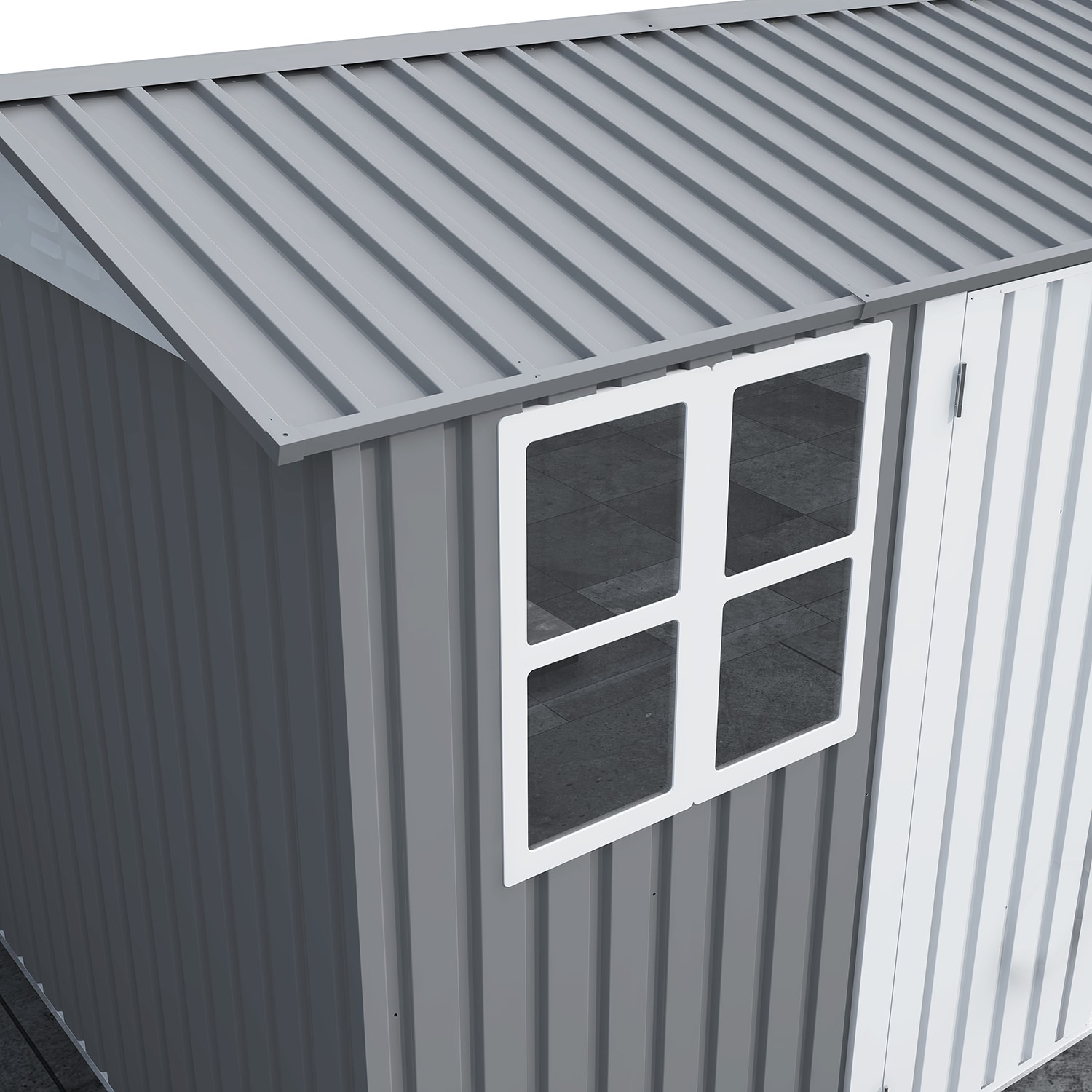 GZMR GZ-21S0004 Metal-Storage-Buildings-Sheds - View #6