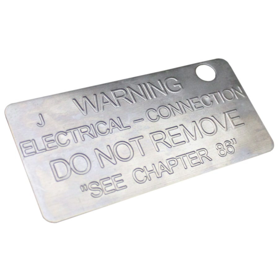 Sigma ProConnex 55719M 1/2-in Aluminum Grounding Safety tag Conduit Fittings