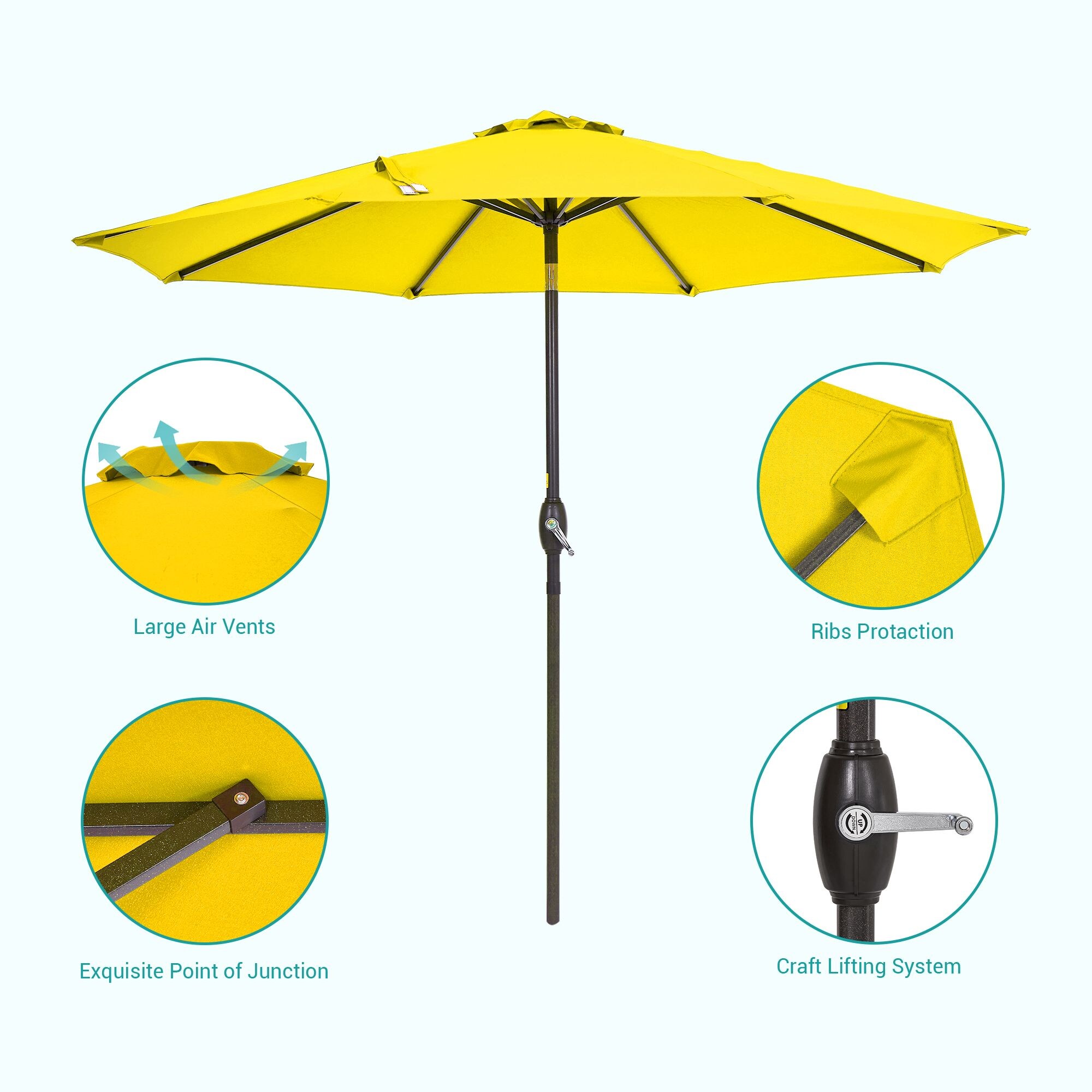 ACEGOSES LW-09Y Umbrellas-2 - View #3