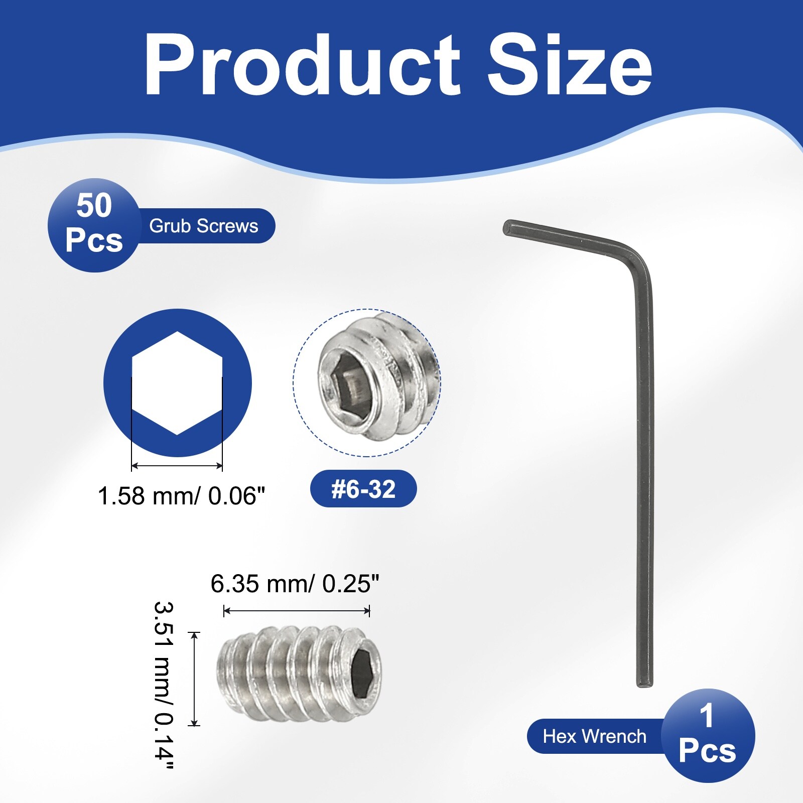 PATIKIL S26072000UX3270 Metric-Machine-Screws - View #2