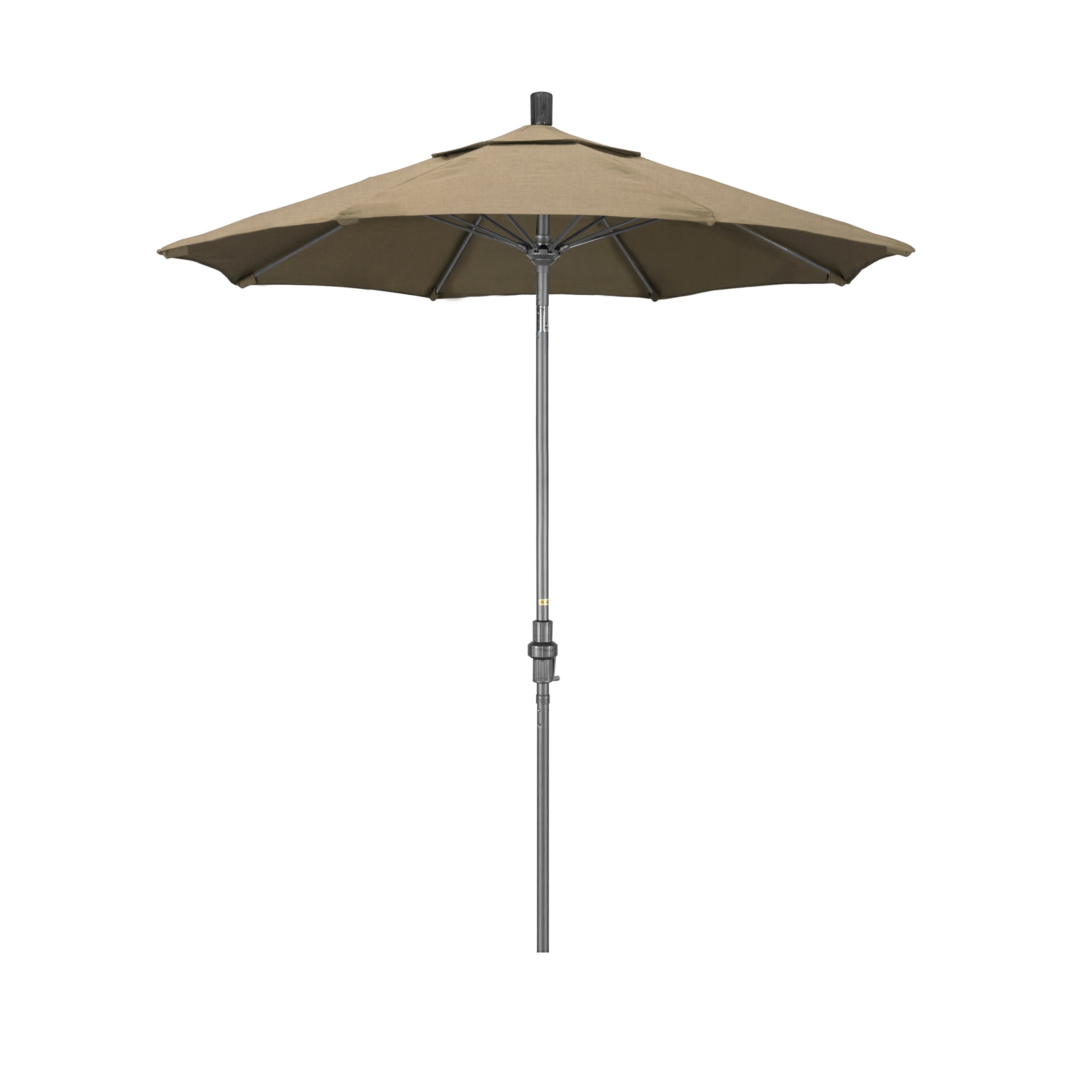California Umbrella GSCUF758010-5476 7.5-Feet Aluminum Beige Auto-tilt Market Patio Umbrella