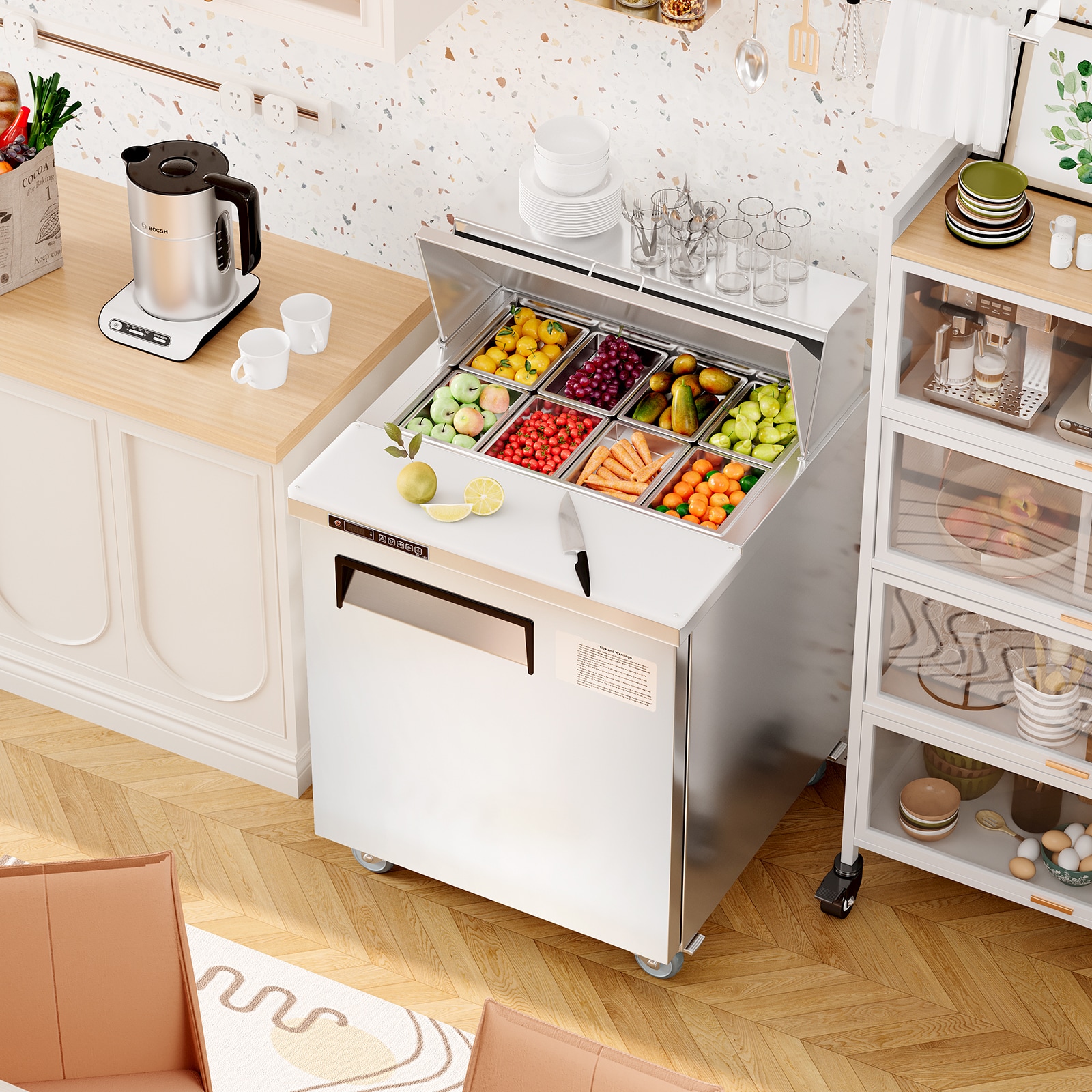 Garvee GWPHO-13BNWBV7 Commercial-Refrigerators - View #2
