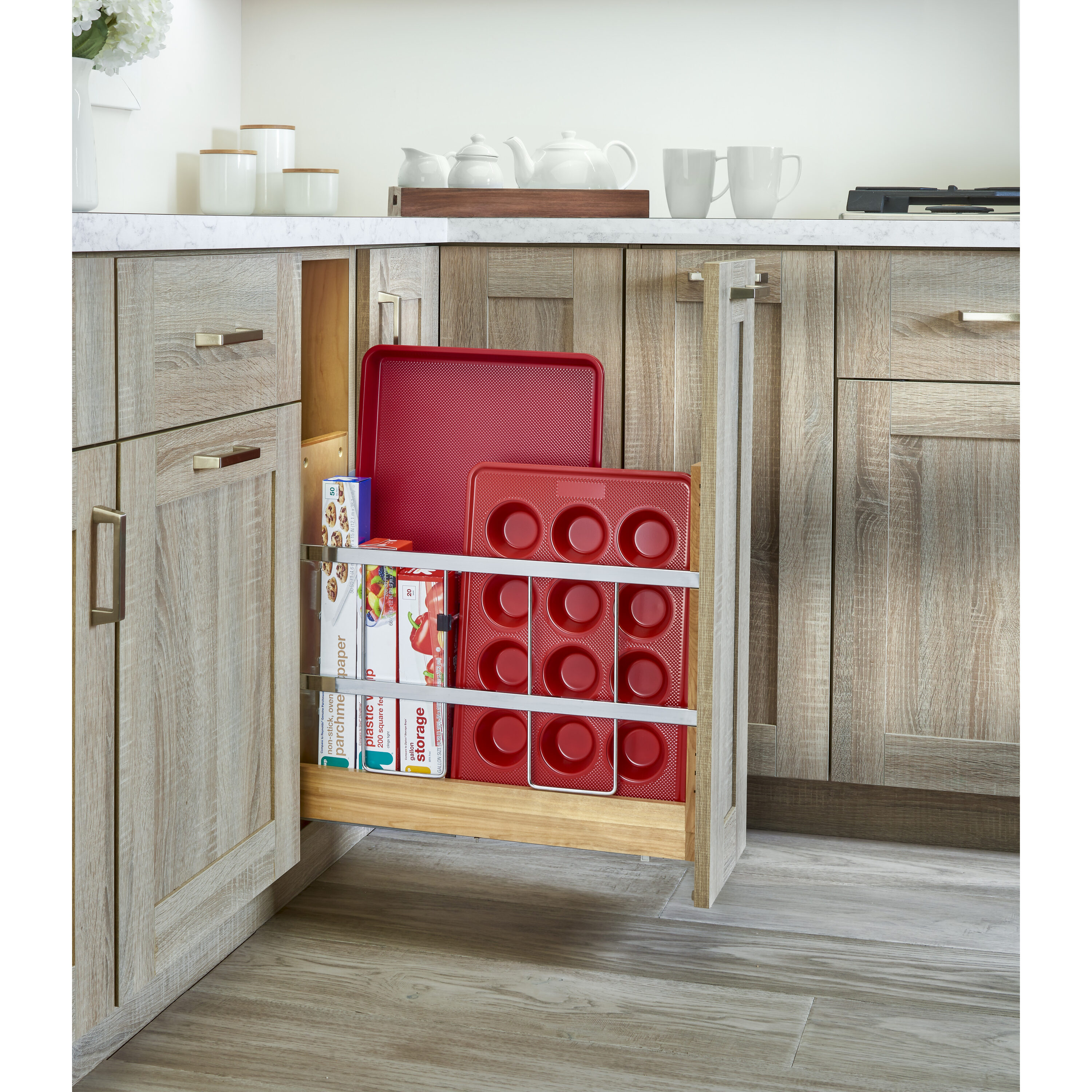 Rev-A-Shelf 447-BCSC-6C Pull-Out-Cabinet-Baskets - View #2
