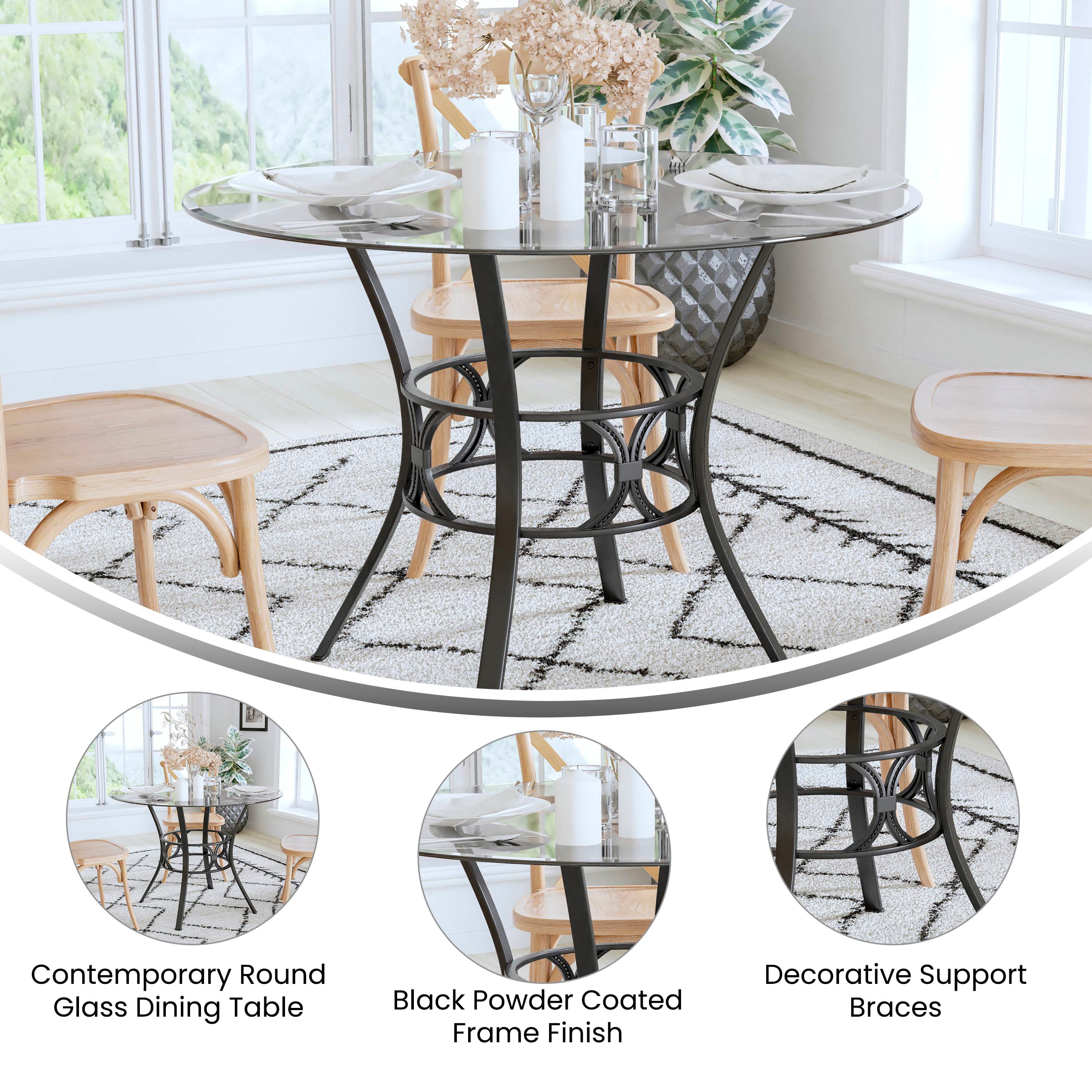 Flash Furniture 889142257707 Dining-Tables - View #3