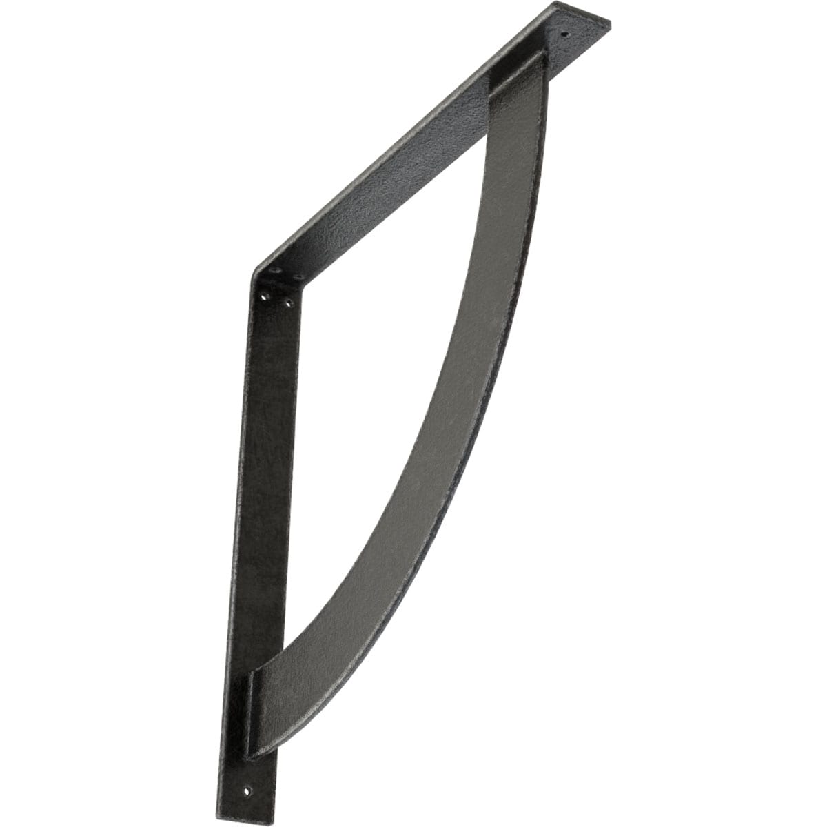 Ekena Millwork BKTM02X20X20BUAPW Bulwark 20-in x 2-in x 20-in Gray Steel Mounting bracket