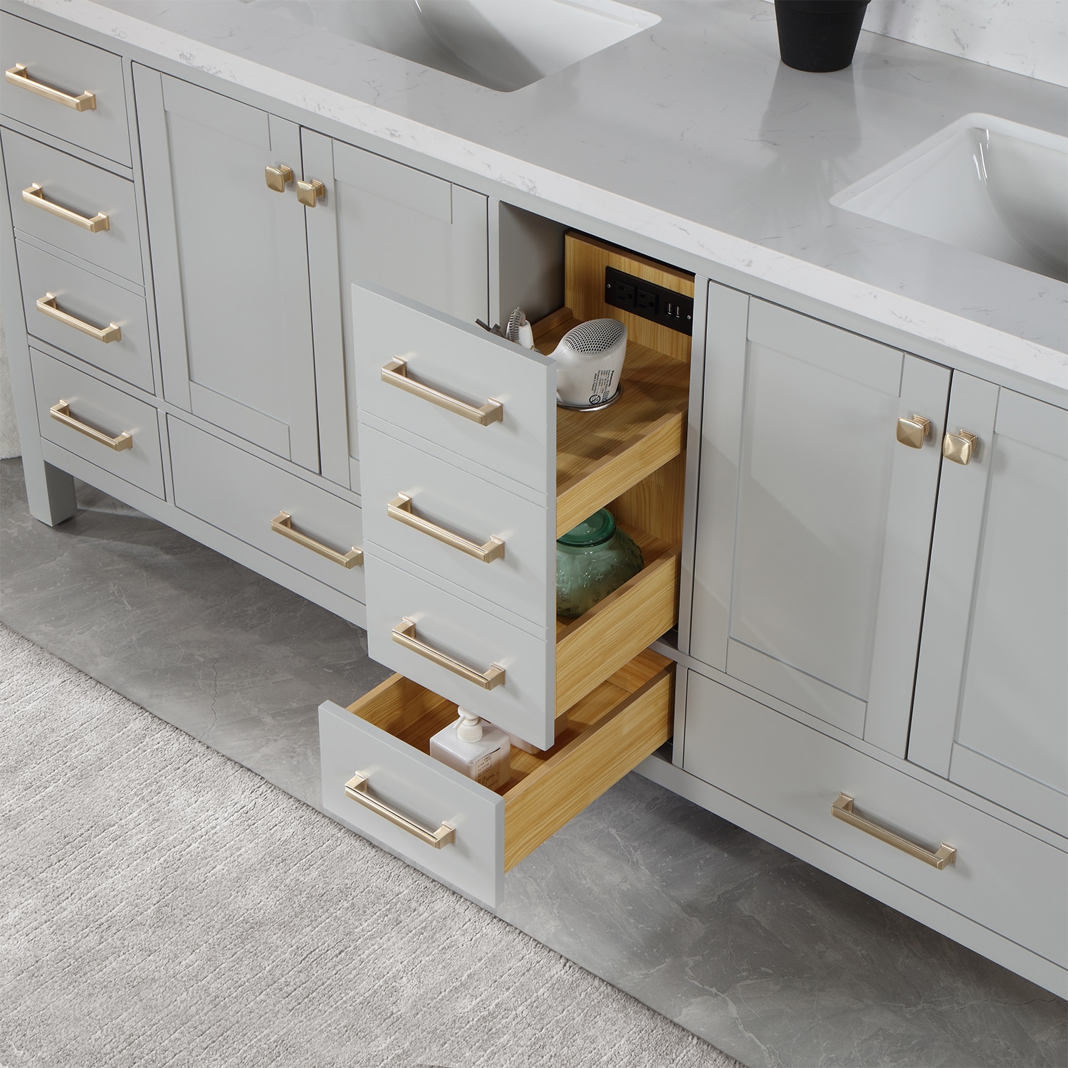 Vinnova 785084-PG-WS-NM Bath-Vanity-Combo - View #12