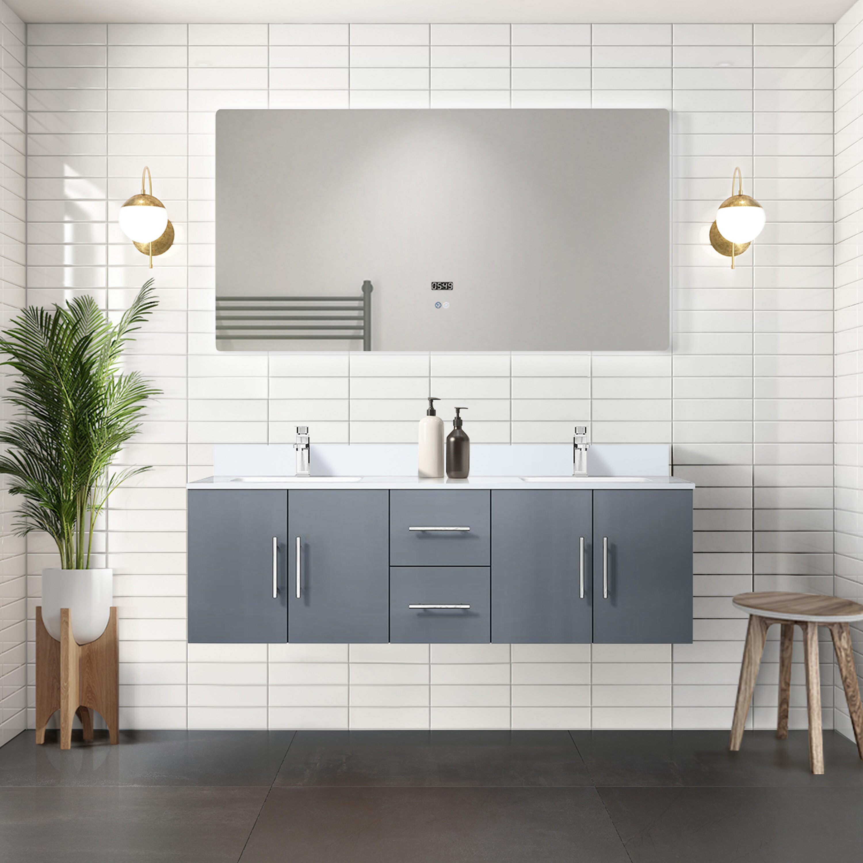 Lexora LVG60DB210 Bath-Vanity-Combo - View #9
