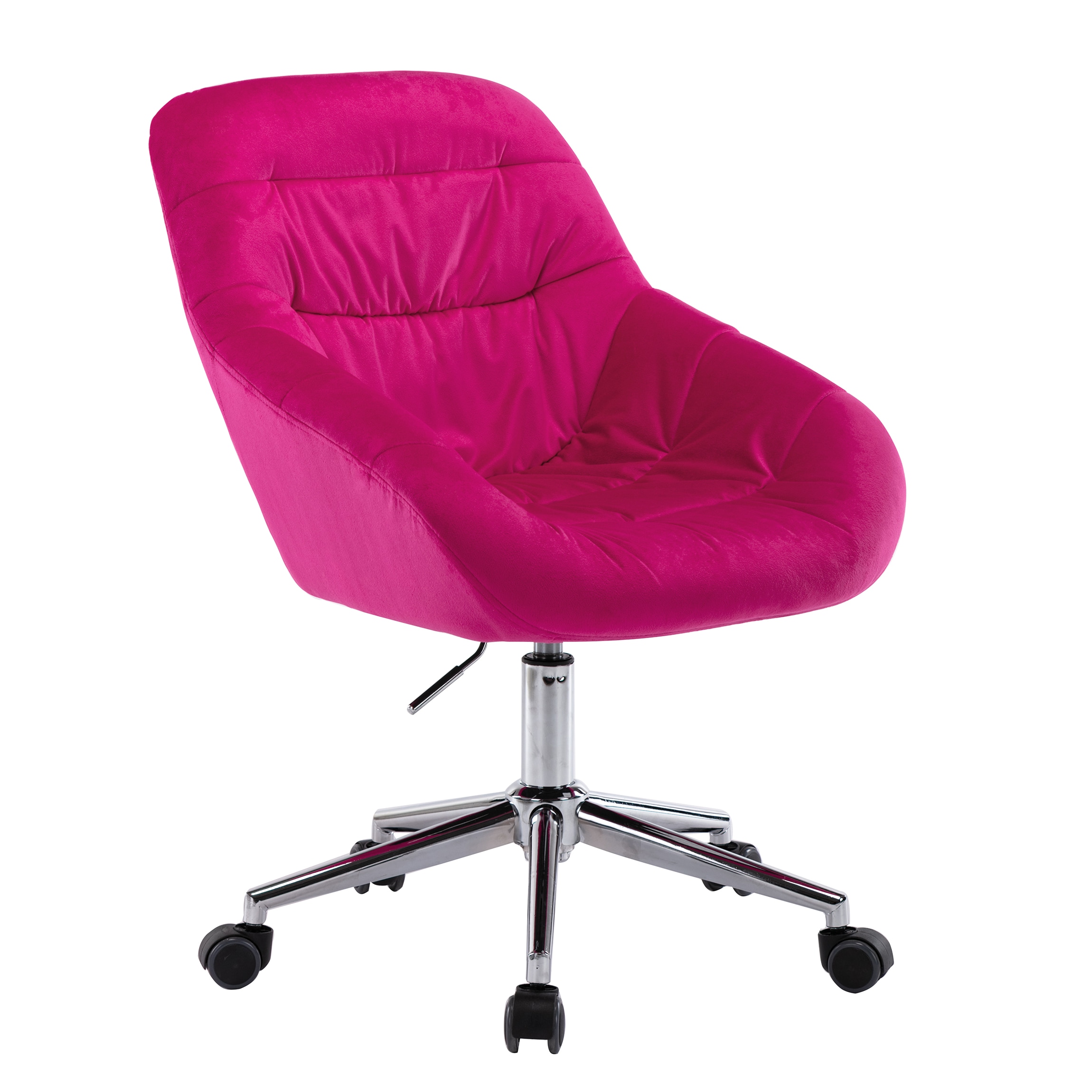 CASAINC WF-HFOF-009R Home office swivel chair Red Velvet Seat Contemporary Ergonomic Adjustable Height Swivel Polyurethane Executive Chair