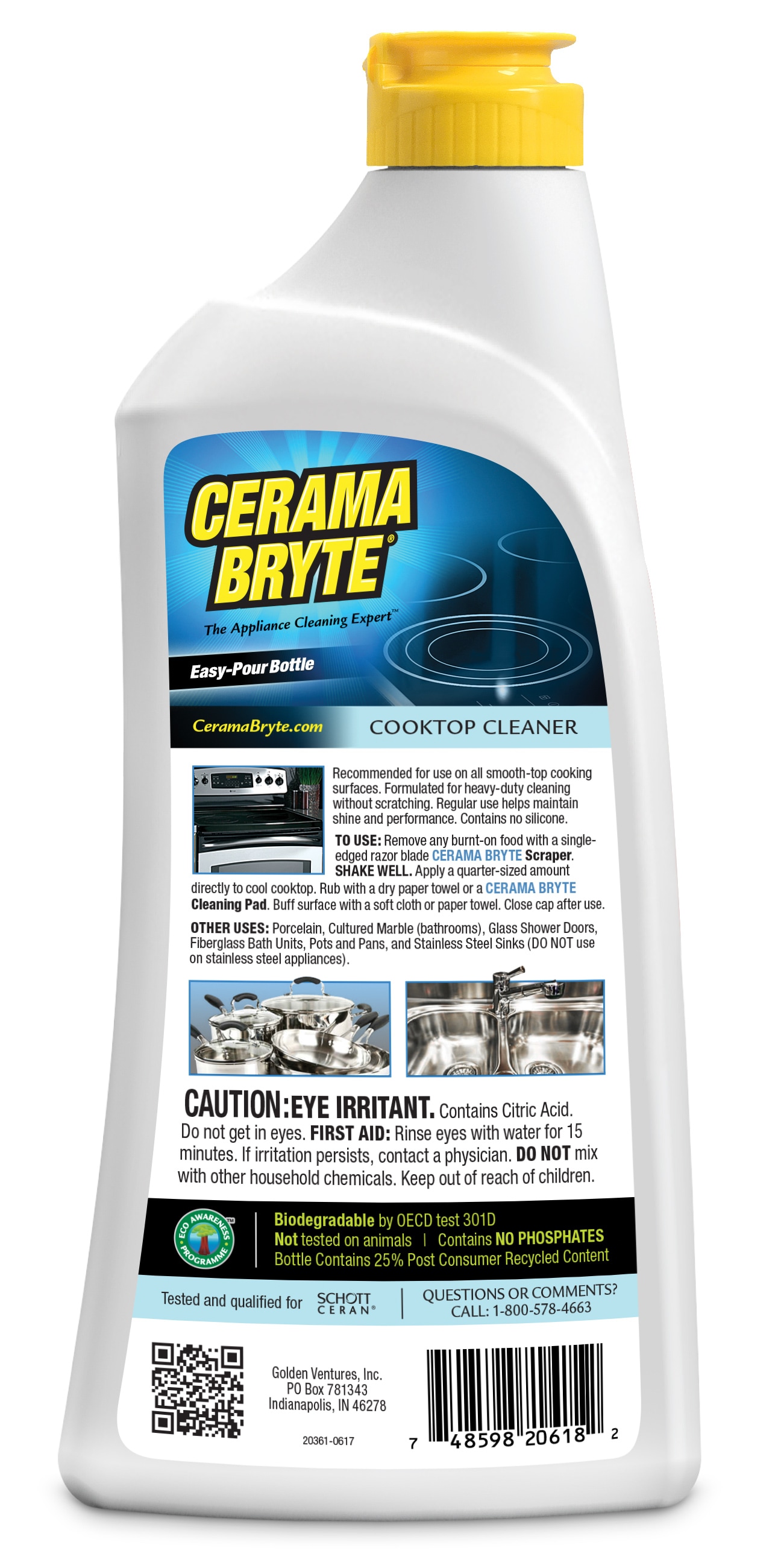 Cerma Bryte 16 Oz. Stainless Steel Cleaner Polish - Town Hardware & General  Store