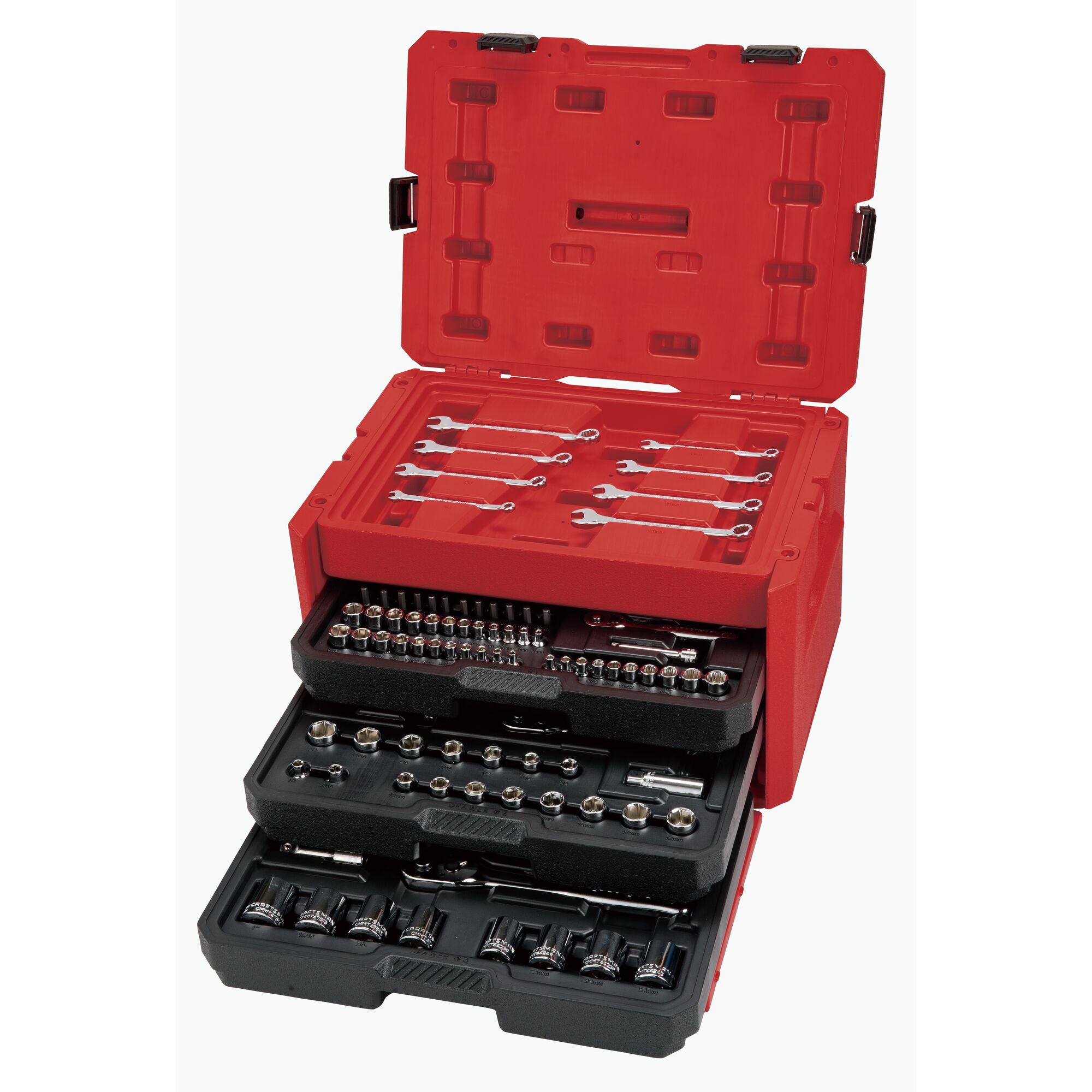 1200Pc Tool Set Case Mechanics Kit Box Organize Castors Trolley Mechanic Toolbox 