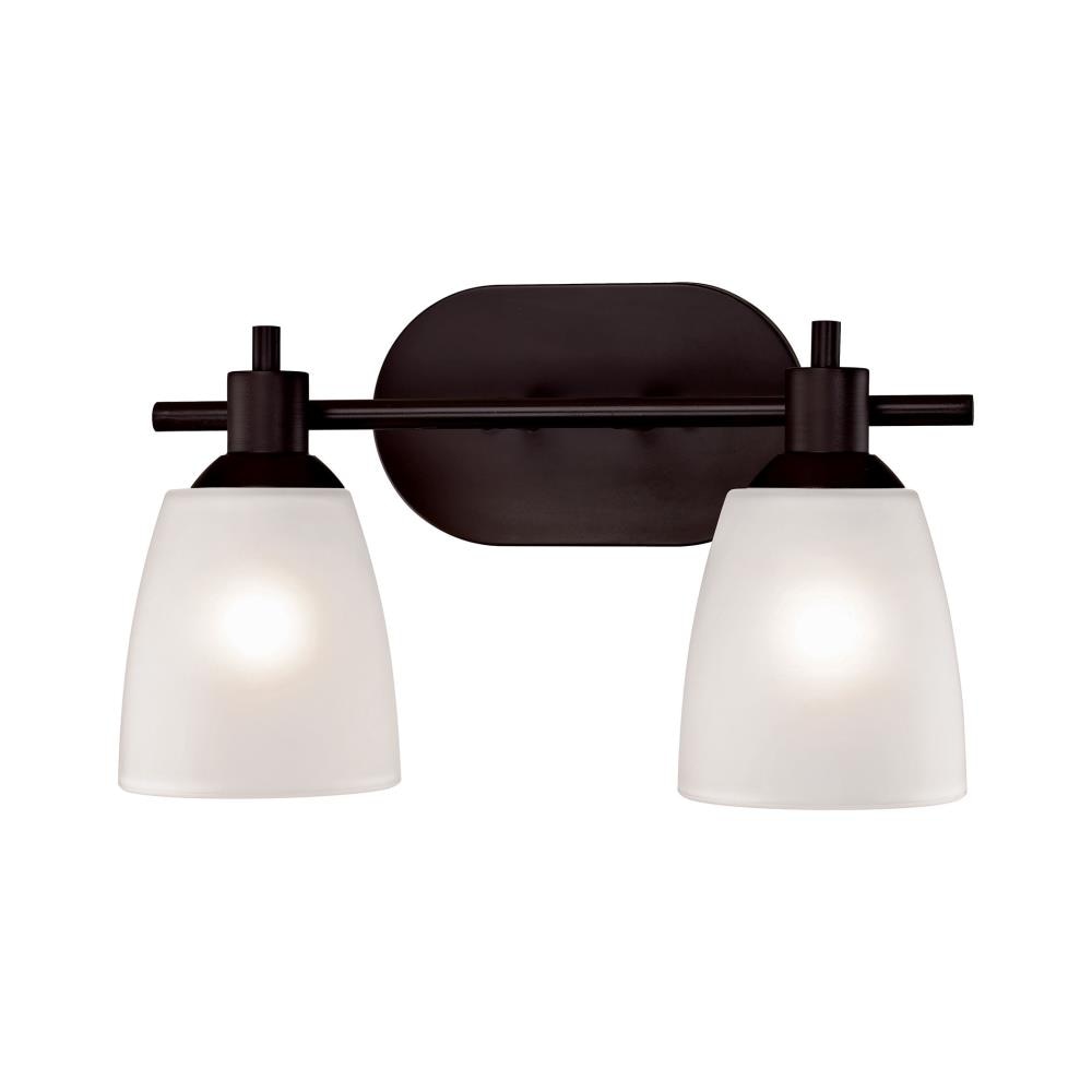 Thomas Lighting 1352BB/10 Jackson 14-in 2 -Light Oil-rubbed Brown Transitional Vanity light