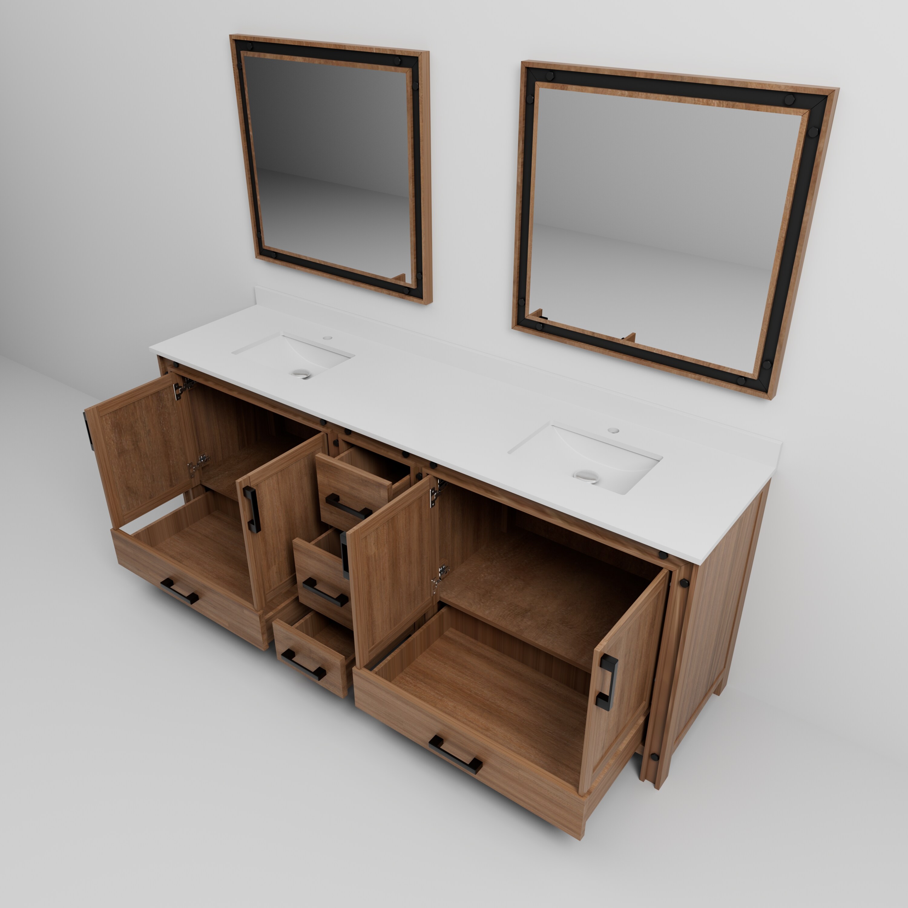 Lexora LVZV84DN210 Bath-Vanity-Combo - View #13