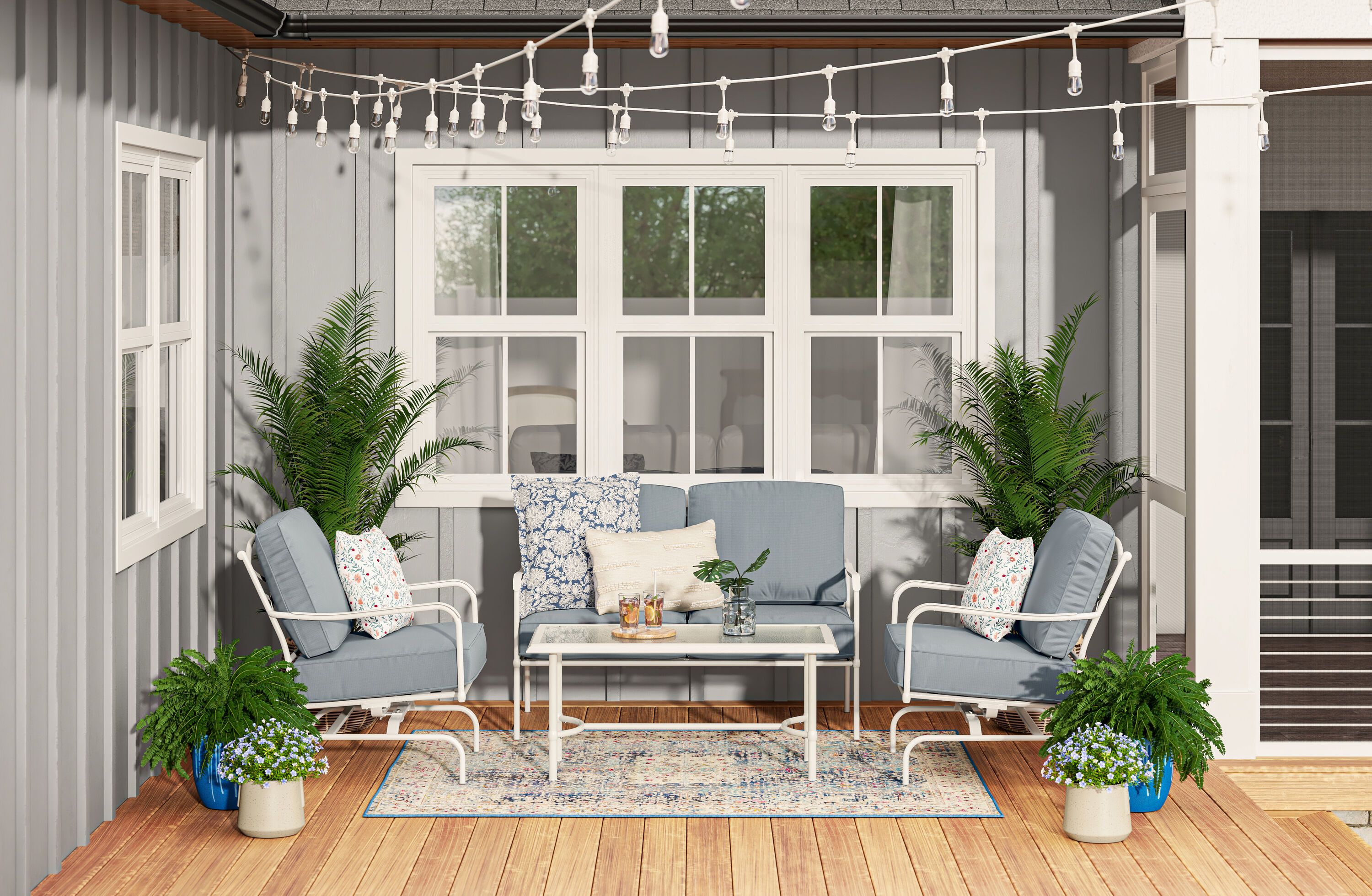 Harbor Breeze SLL12WH Patio-String-Lights - View #6