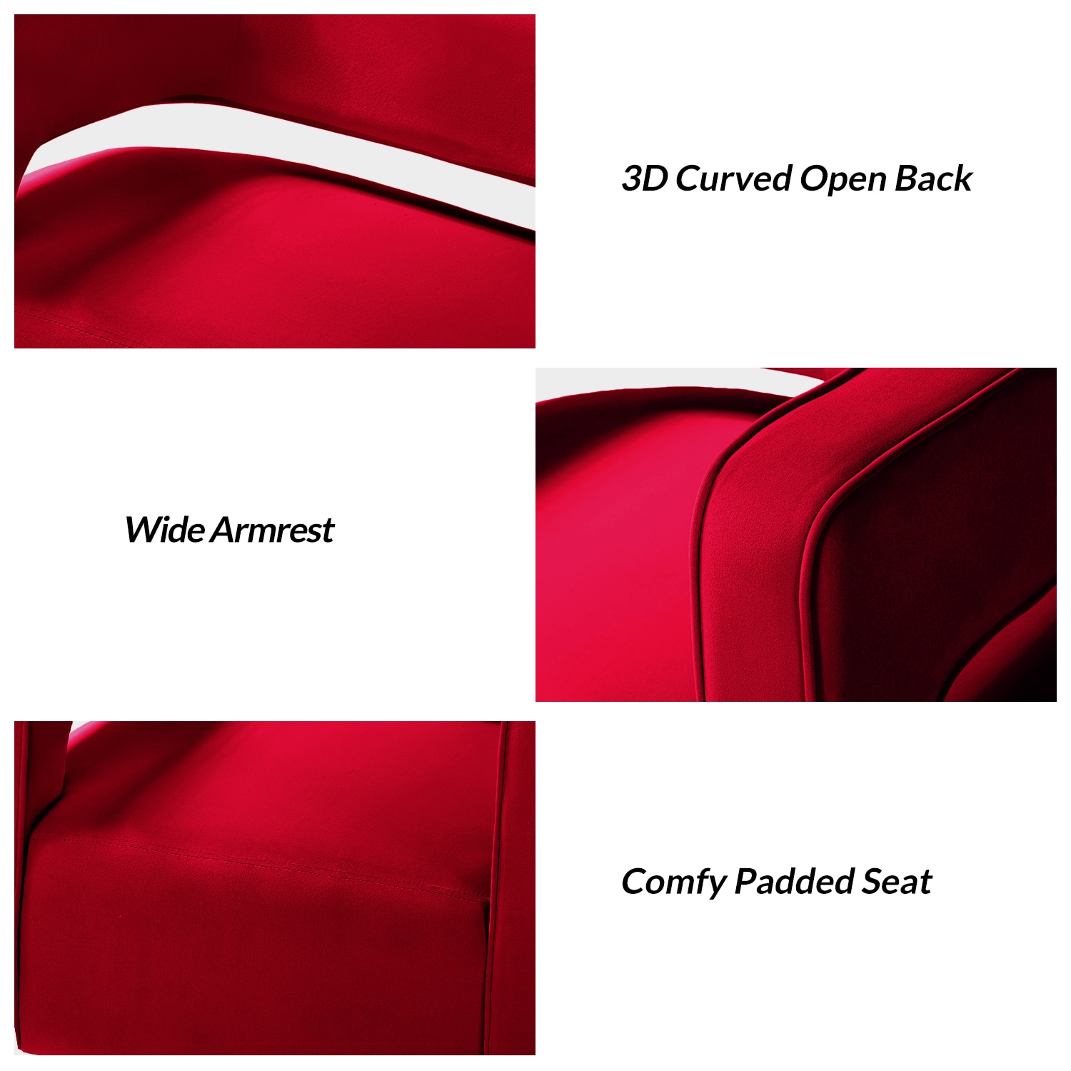 14 Karat Home CHM0141-RED chairs - View #7