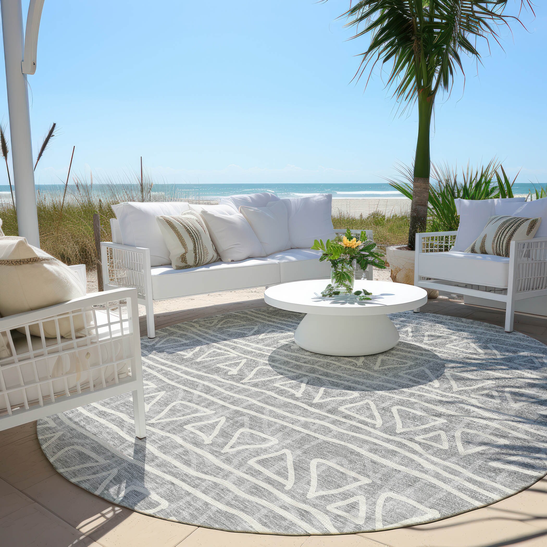 Addison Rugs ACN730GY8RO rugs - View #6