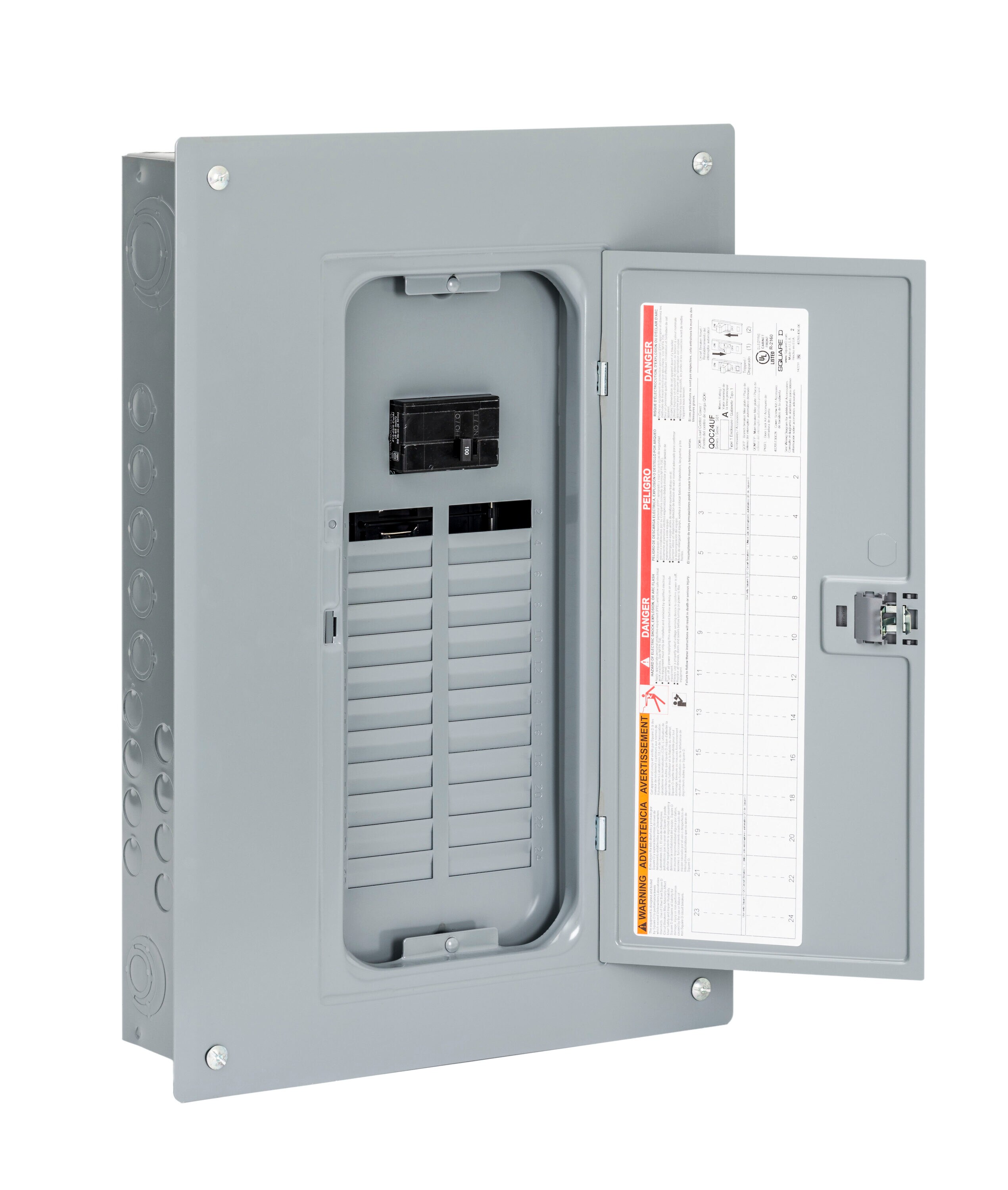 Square D QO124M100PC Load-Centers - View #3