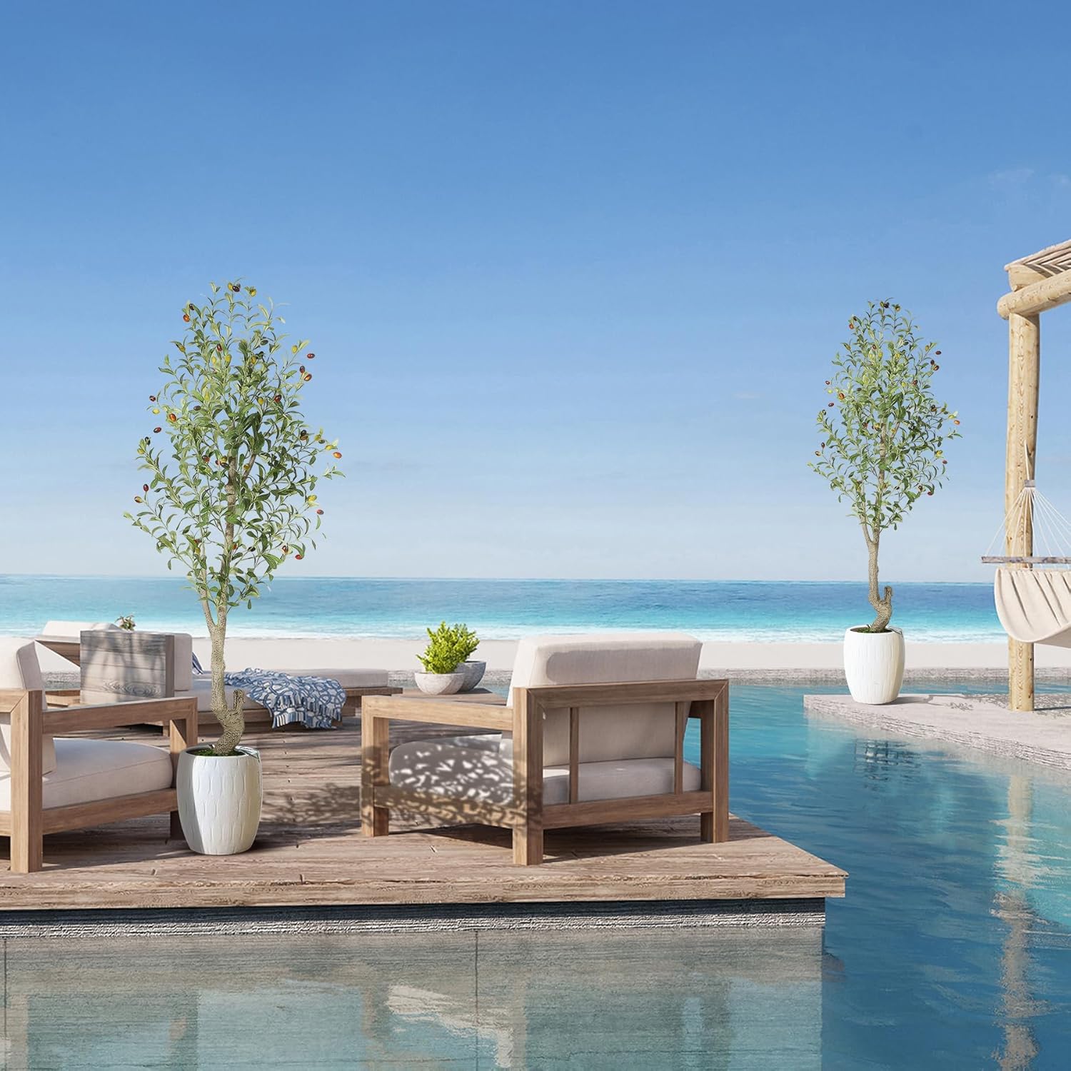 Qeetex DYQ-PHO-34LWQVWH Artificial-Plants-Trees - View #7