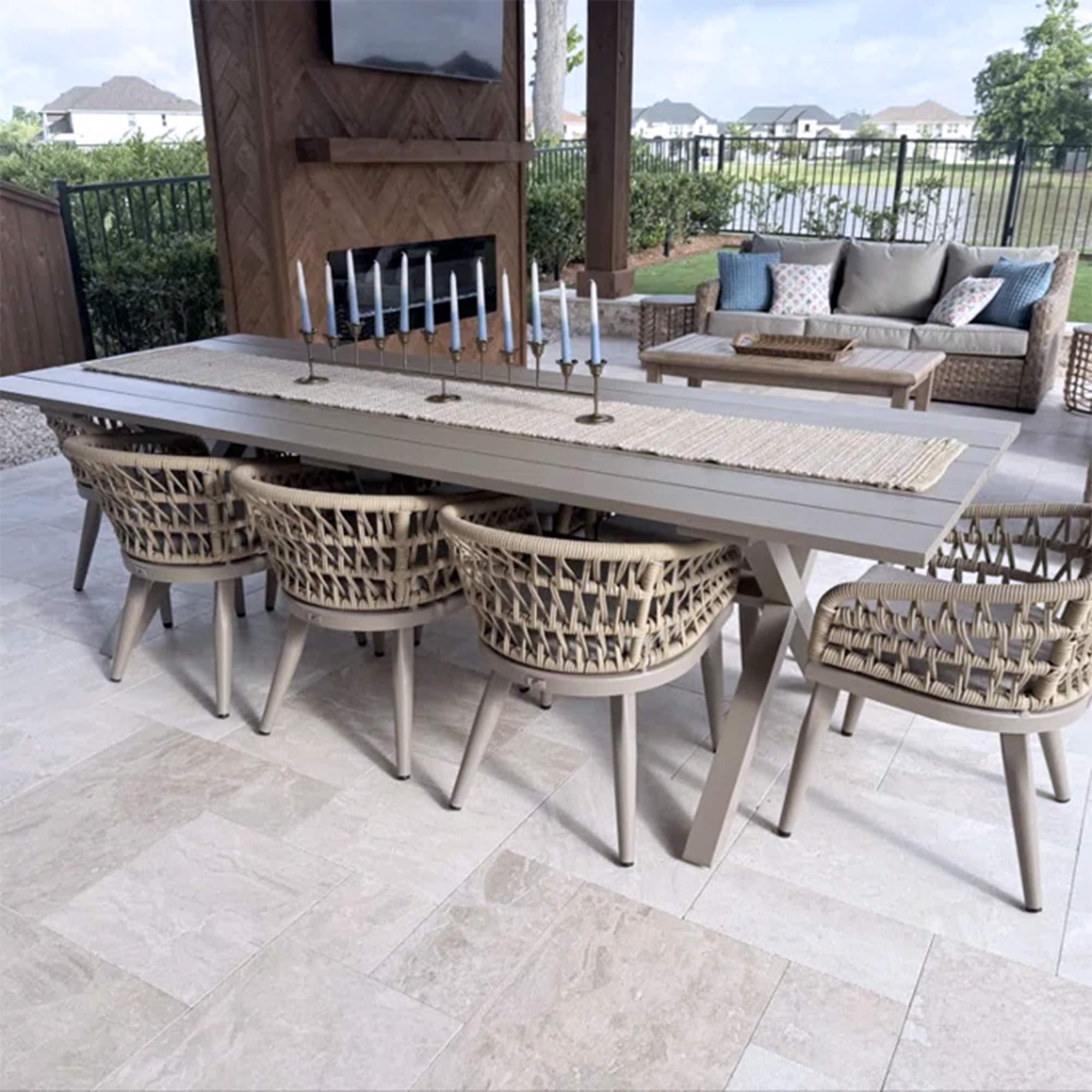 PURPLE LEAF LS01-RPL09-205-CP Patio-Dining-Sets - View #10