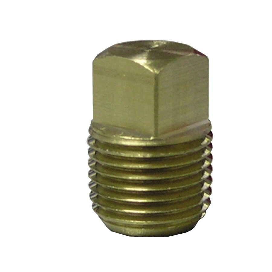 Watts A-823 0.5 Plug Brass Pipe Fitting
