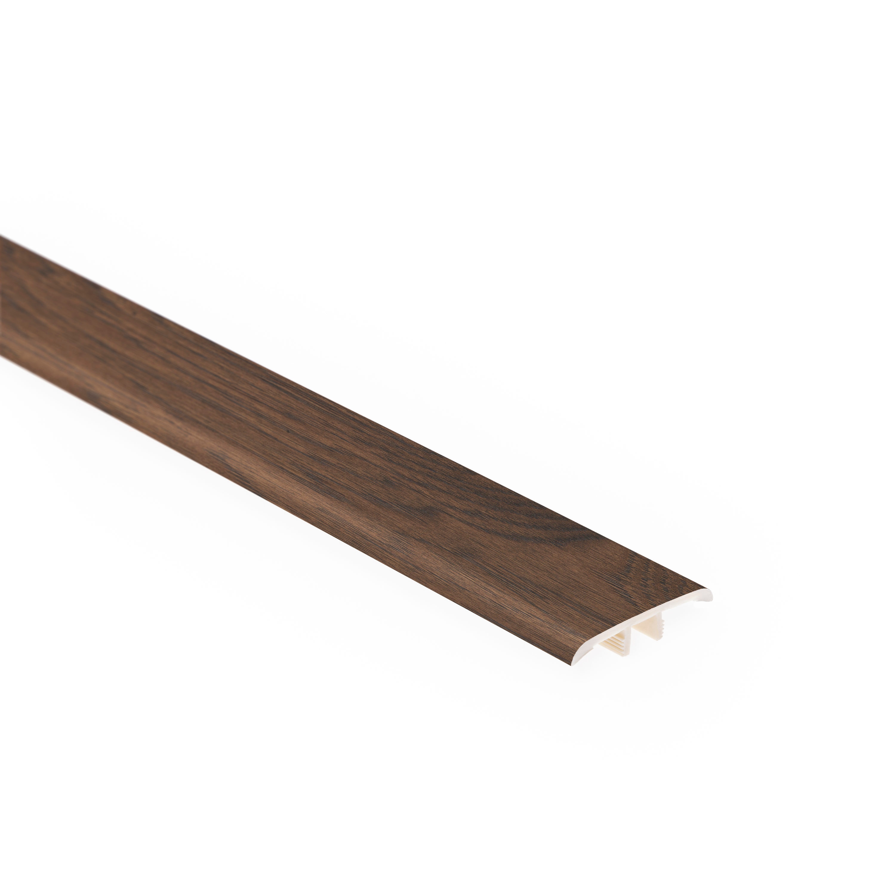 SMARTCORE 03Z8803002 Naturals Boulder Creek Hickory 0.33-Inches T x 1.71-Inches W x 94.49-Inches L Wood veneer with vinyl core T-moulding