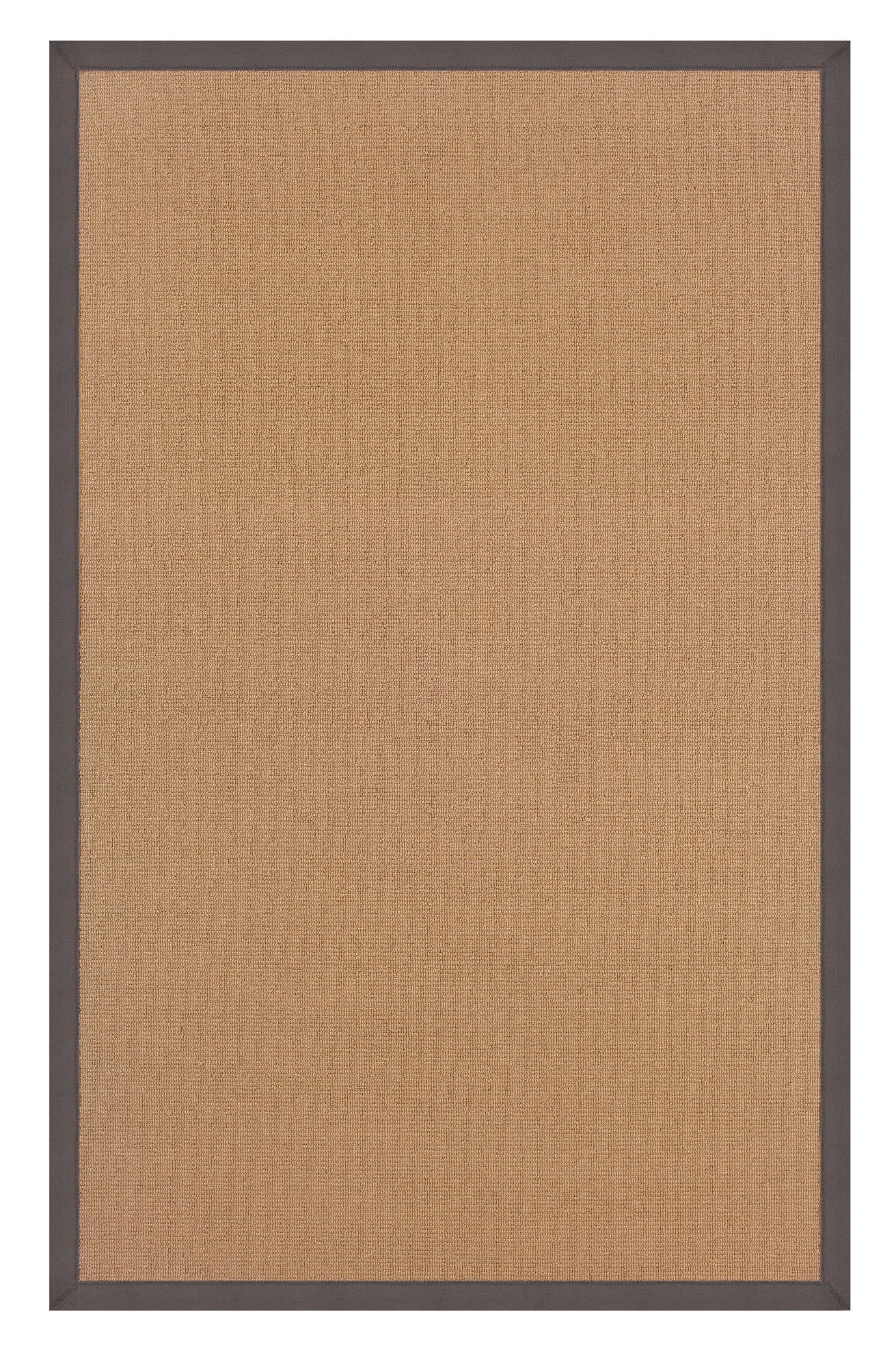 Linon RUG-AT030891 Athena 9 X 12 (ft) Wool Cork/Slate Wool Indoor Border Area Rug