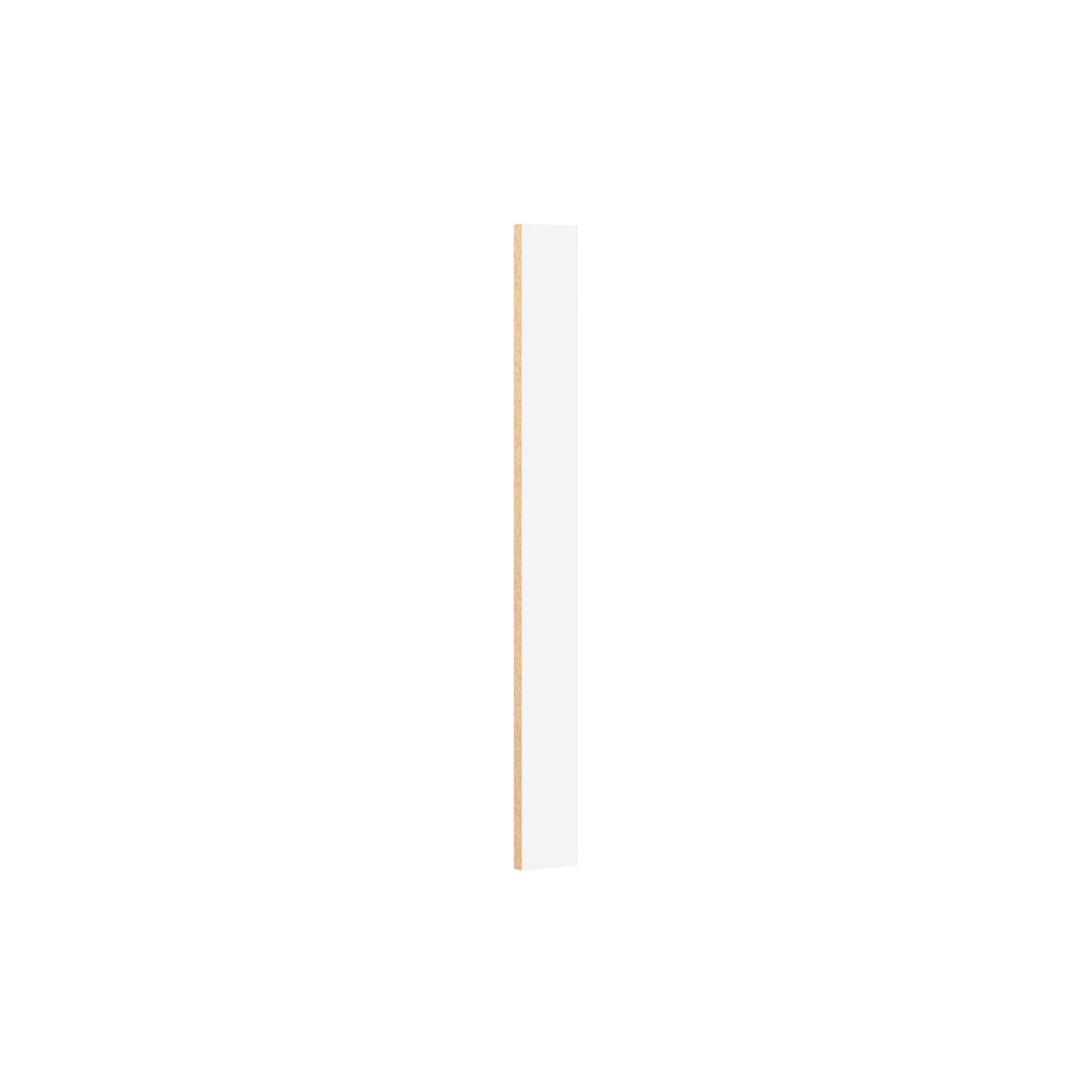 Project Source WF3-30W Conway Cabinet Fill Strip 3-in W x 30-in H x 0.8-in D White Laminate
