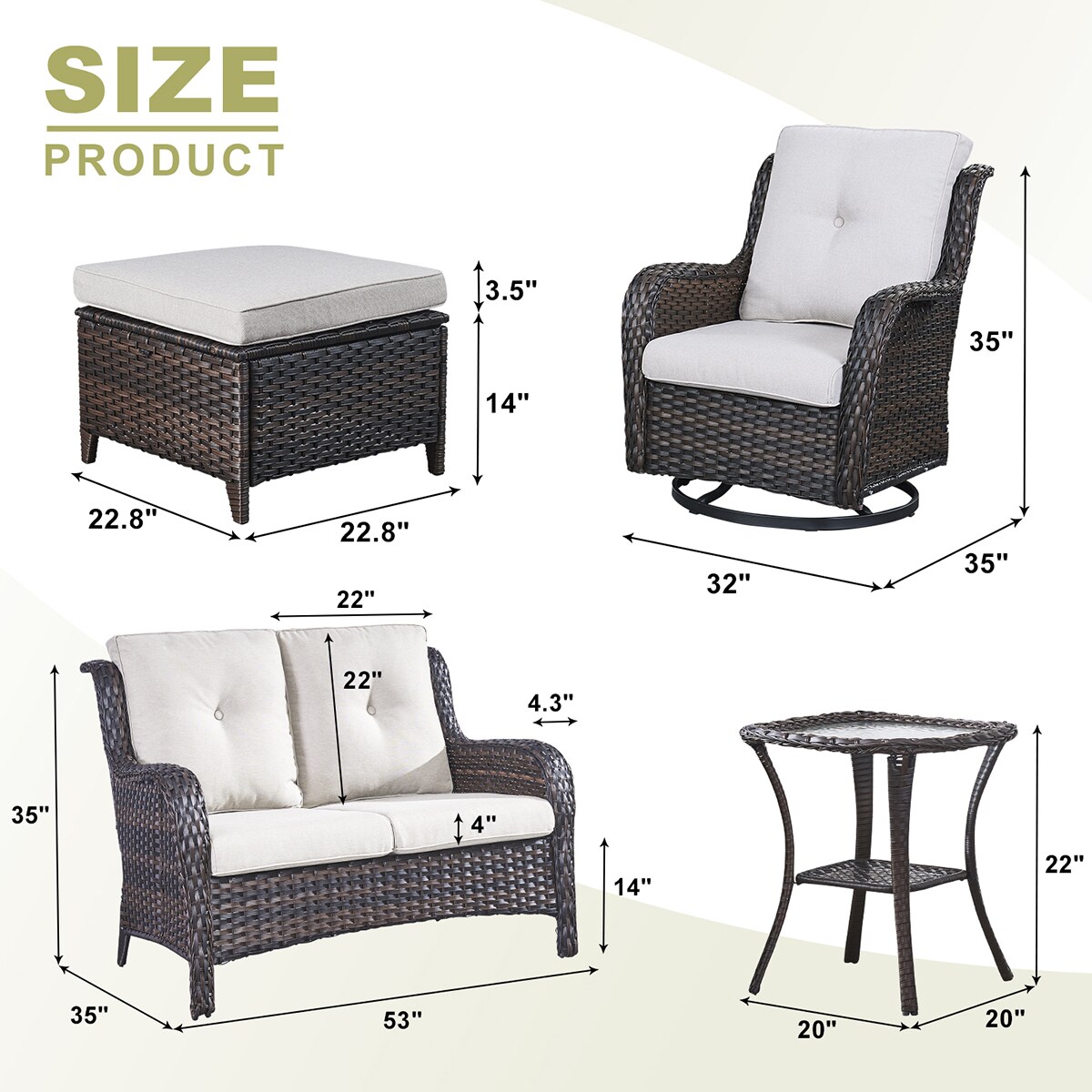 Rilyson FS038025X2023014-2 Patio-Conversation-Sets - View #4