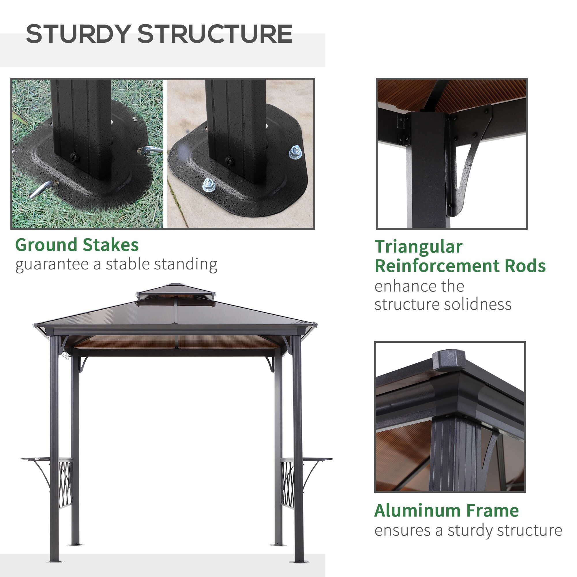 Outsunny 84C-139 Wood-Resin-Gazebos - View #8