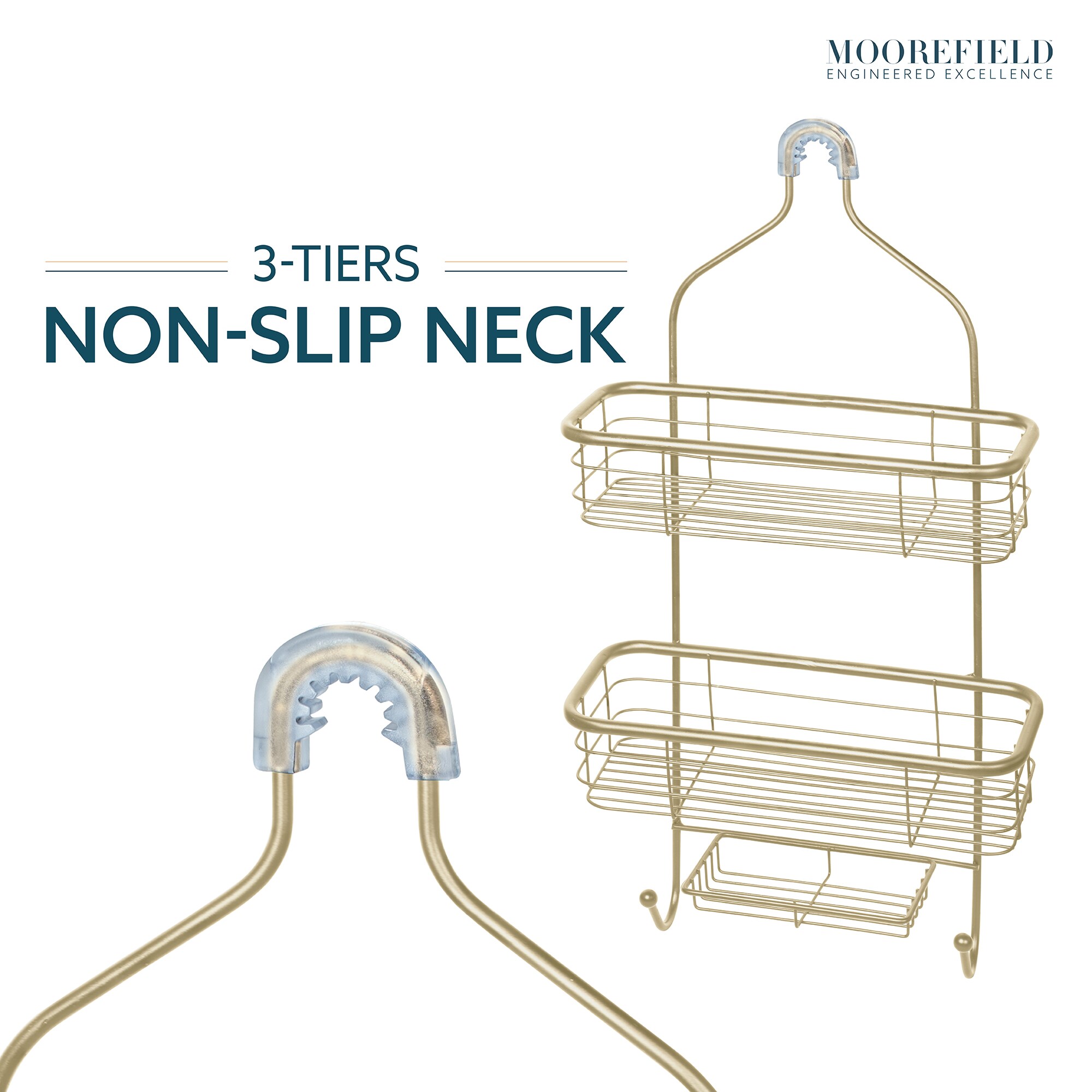 Moorefield SC422GLD Hanging-Shower-Caddies - View #5