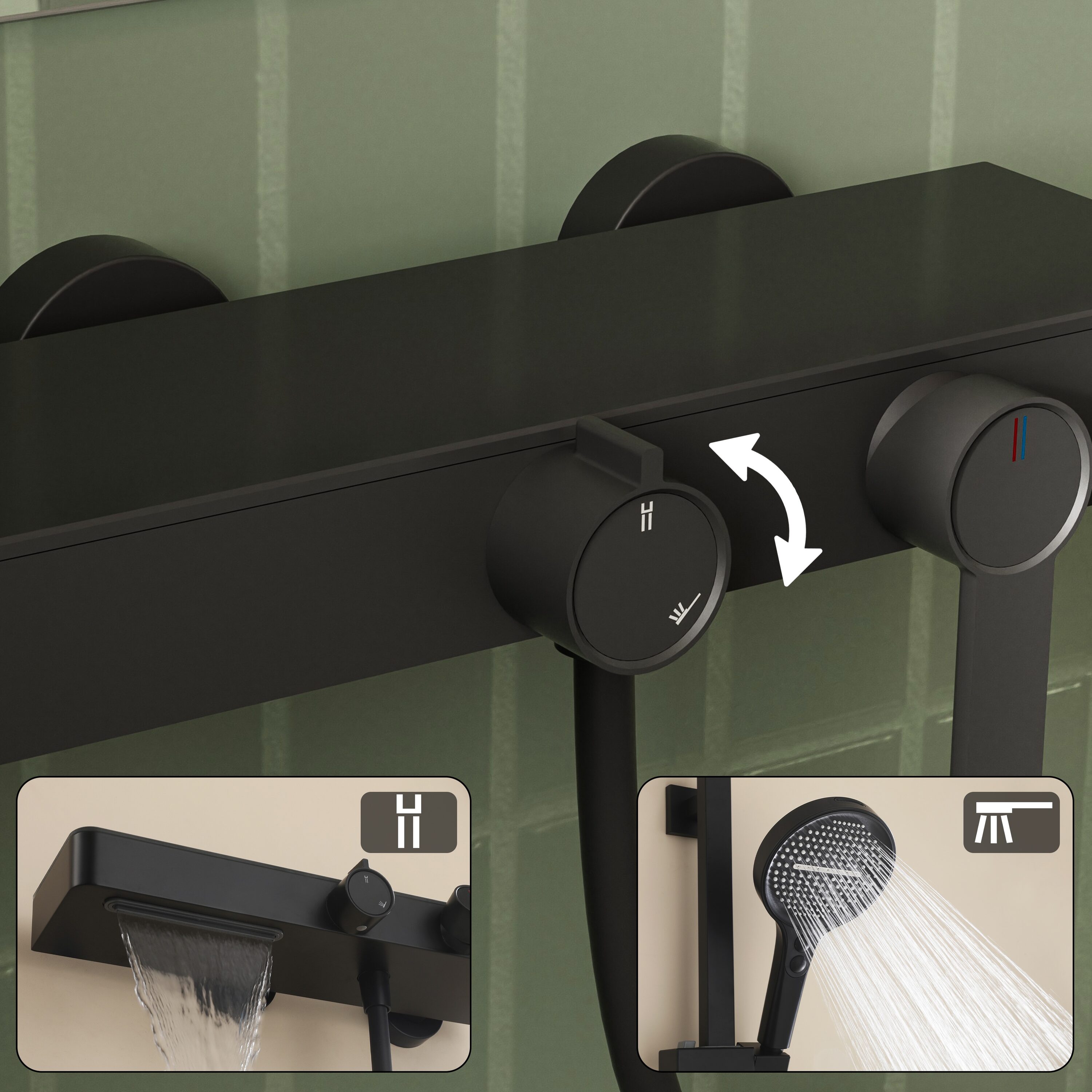MODLAND MDL1BS32MB8 Roman-Tub-Faucets - View #6