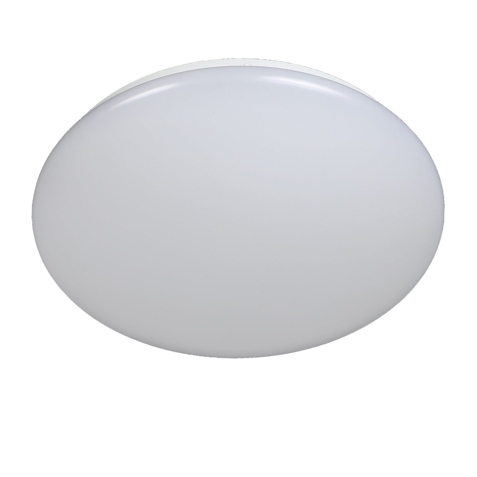 11-Inch White LED Flush Mount Ceiling Light with Adjustable CCT