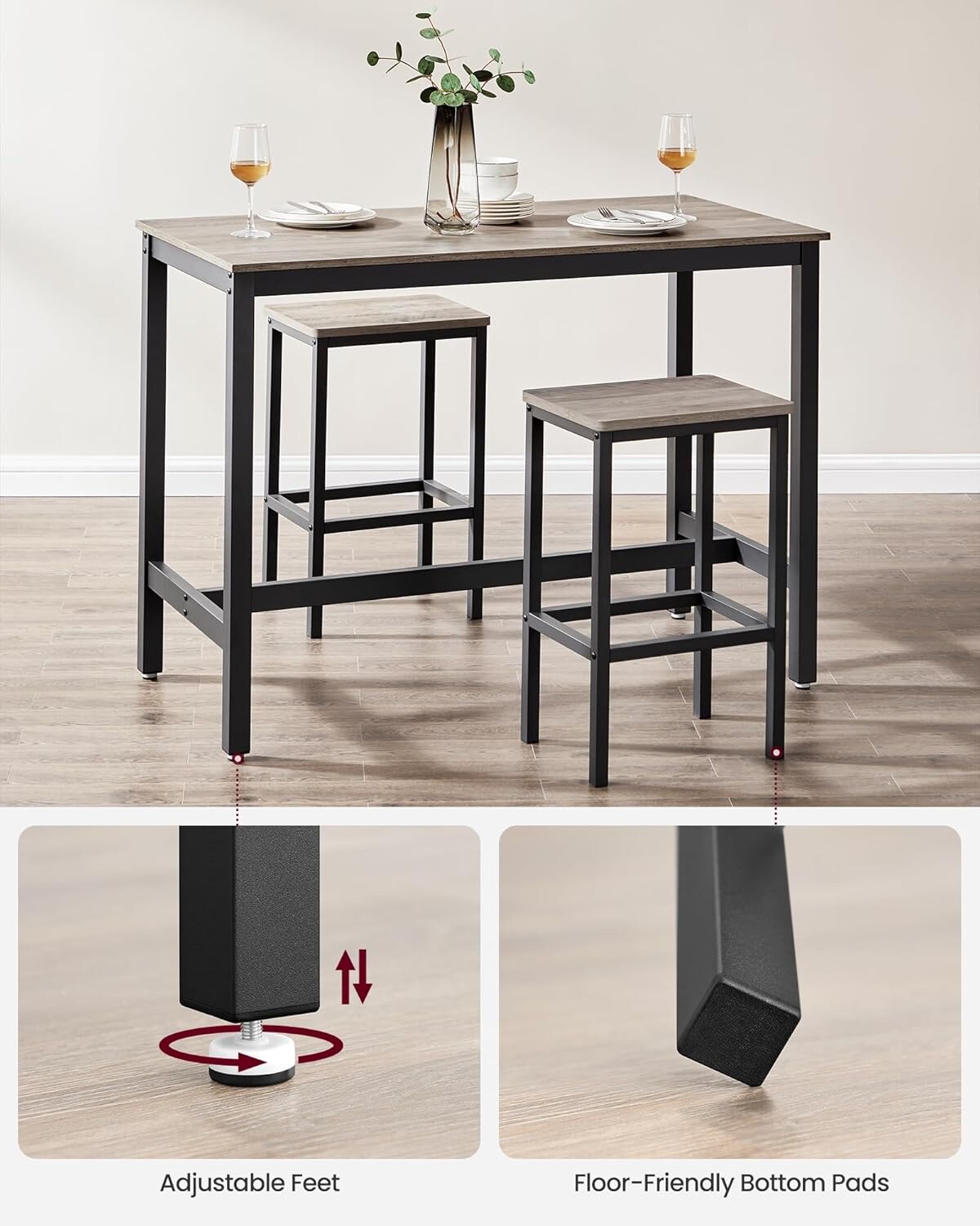SONGMICS HOME LBT015B02 Dining-Sets - View #2