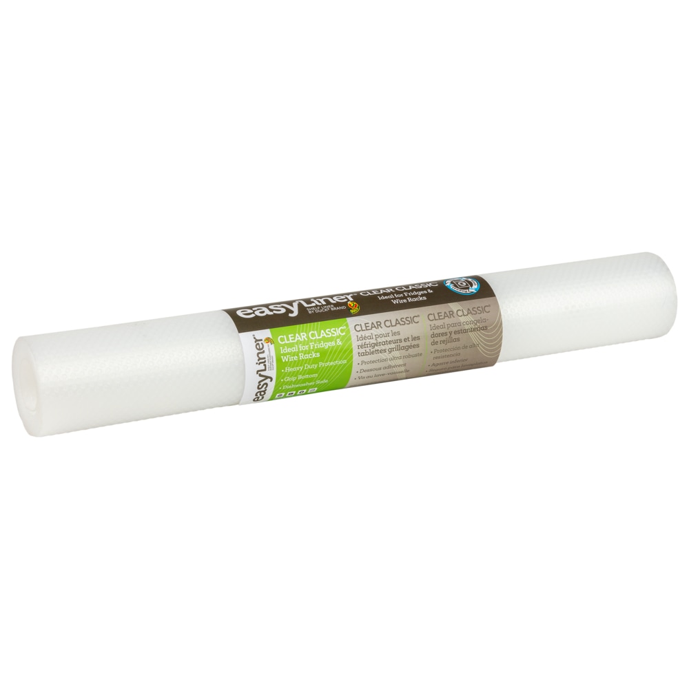 Clevr Premium 12 in. x 20 ft. Non-Adhesive Shelf Liner, Clear (6 Rolls), 6  each - Harris Teeter